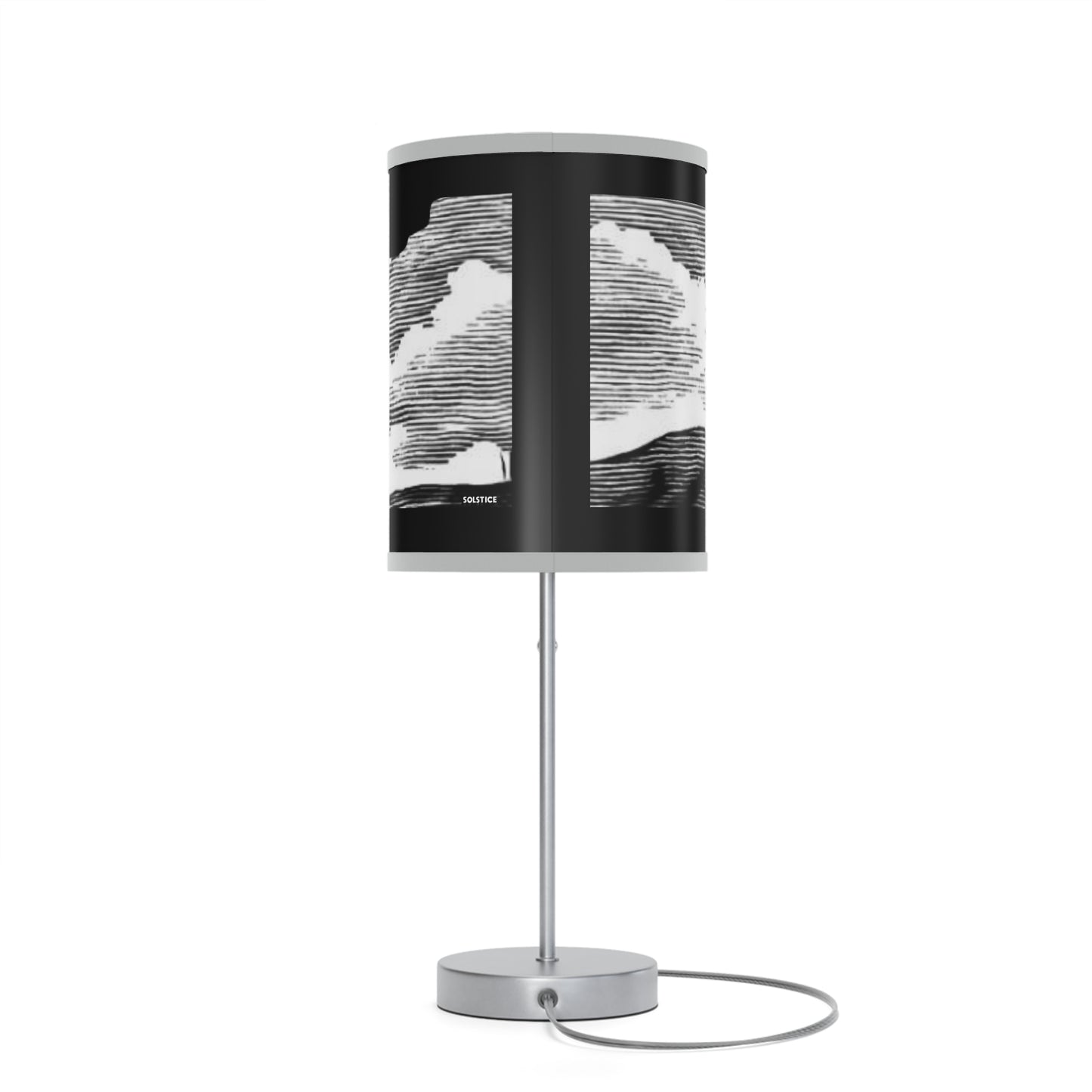 Solstice Engraved Sunrise Lamp on a Stand, US|CA plug