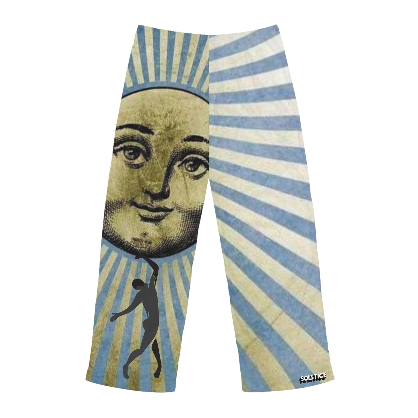 SOLSTICE Vintage Sun Men's Pajama Pants (AOP)