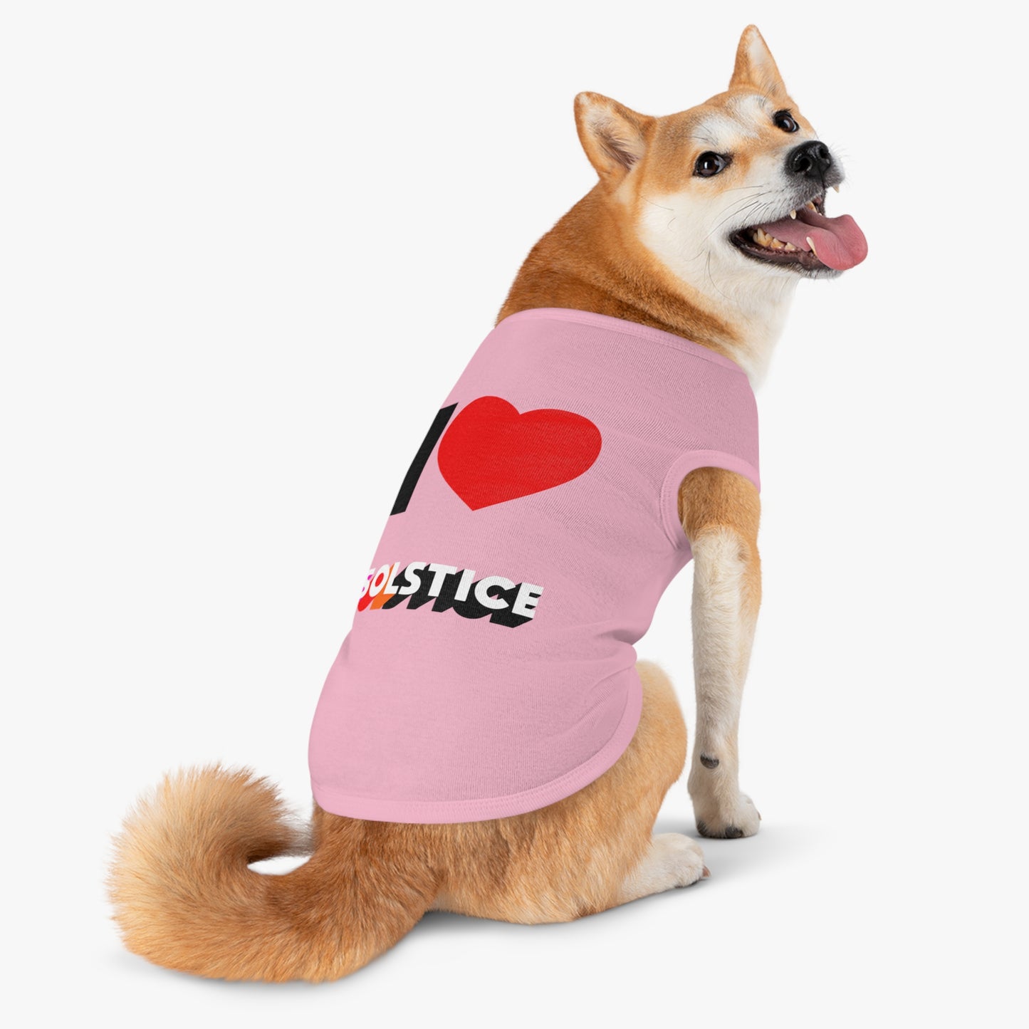 I LOVE SOLSTICE Pet Tank Top
