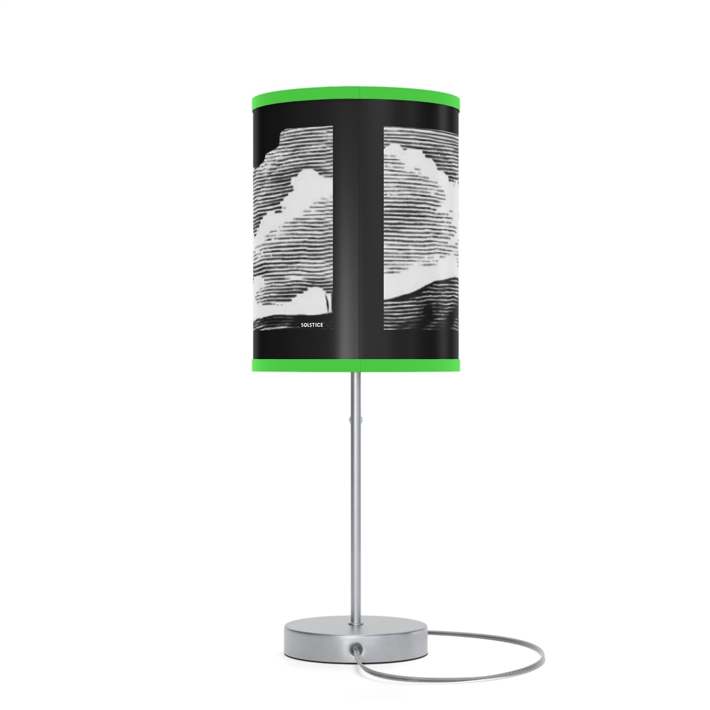 Solstice Engraved Sunrise Lamp on a Stand, US|CA plug