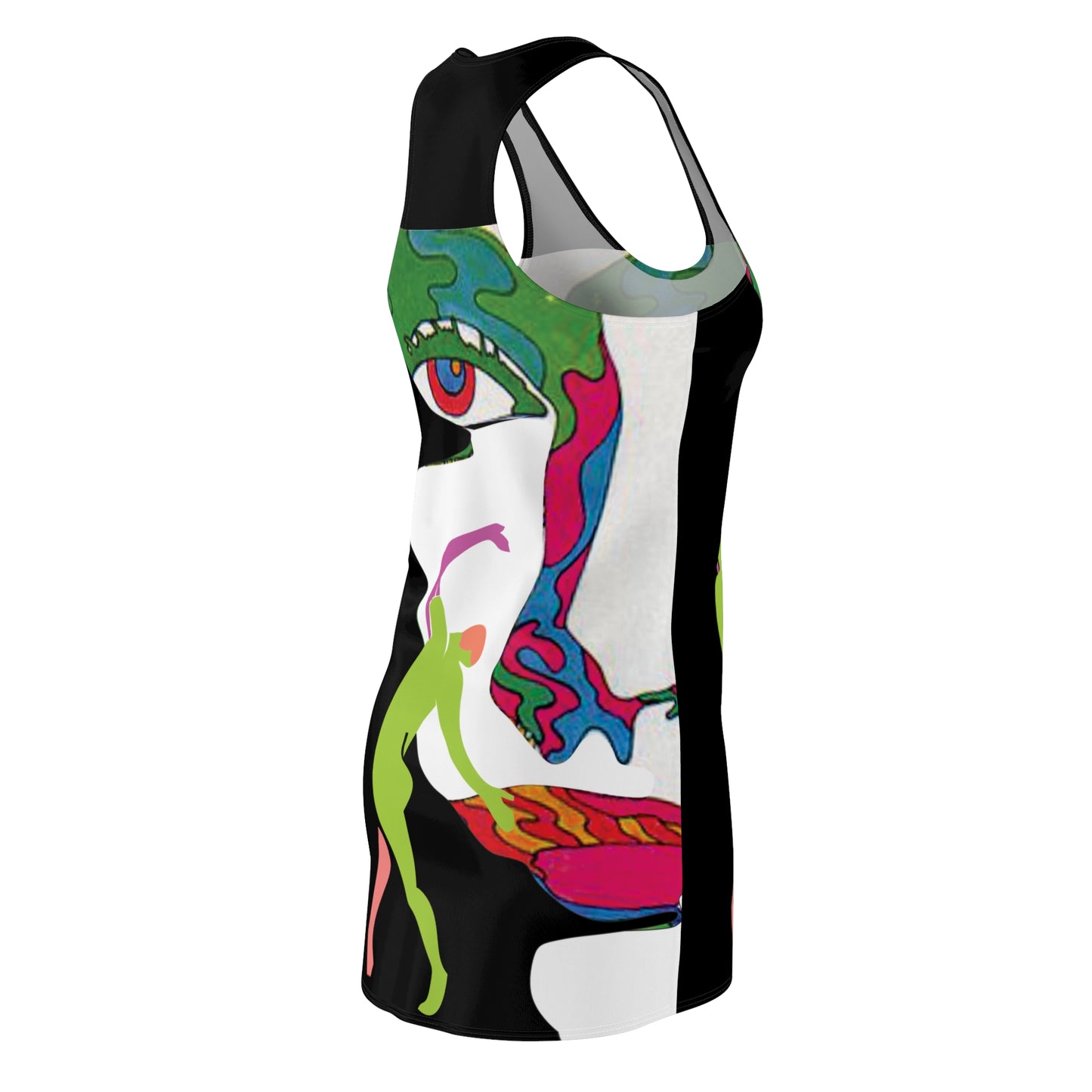 Women's POP ART Cut & Sew Racerback Dress (AOP)