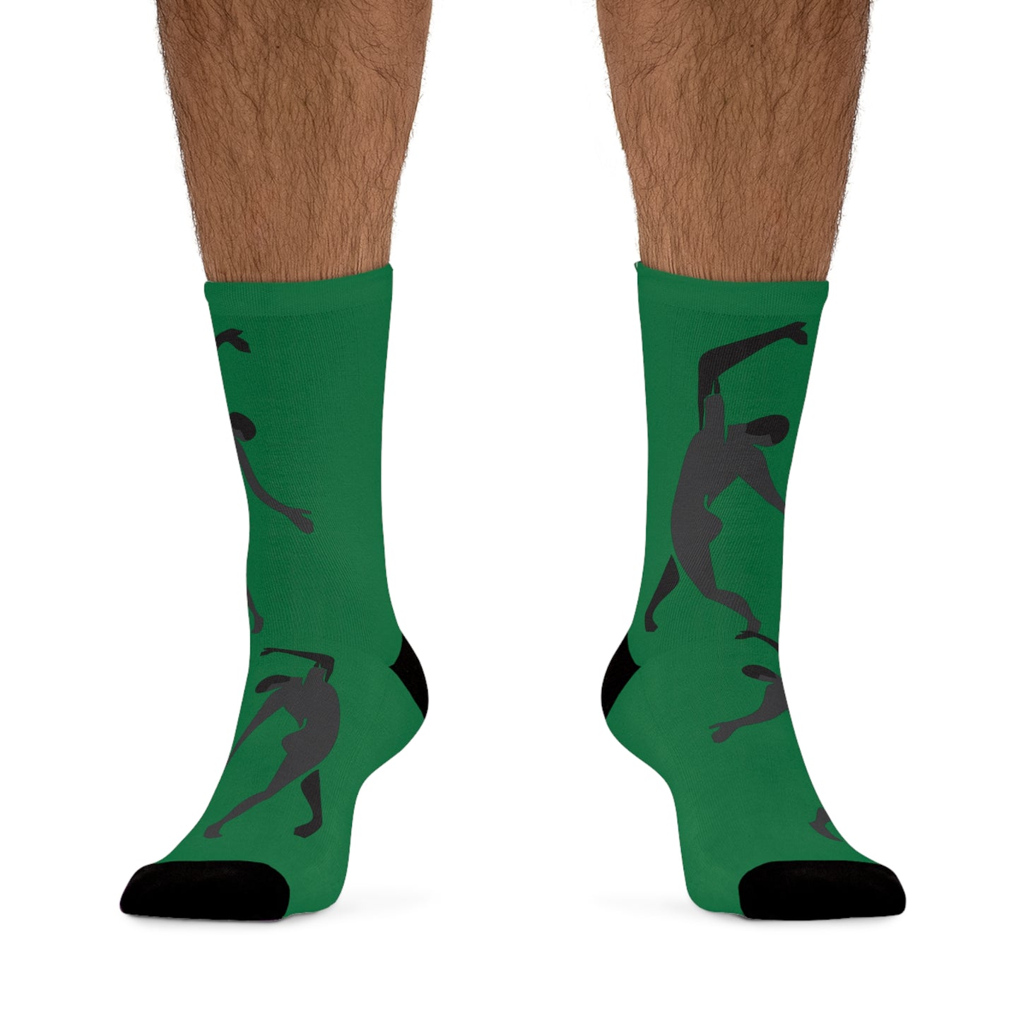 Recycled SOLSTICE Dancer green Poly Socks
