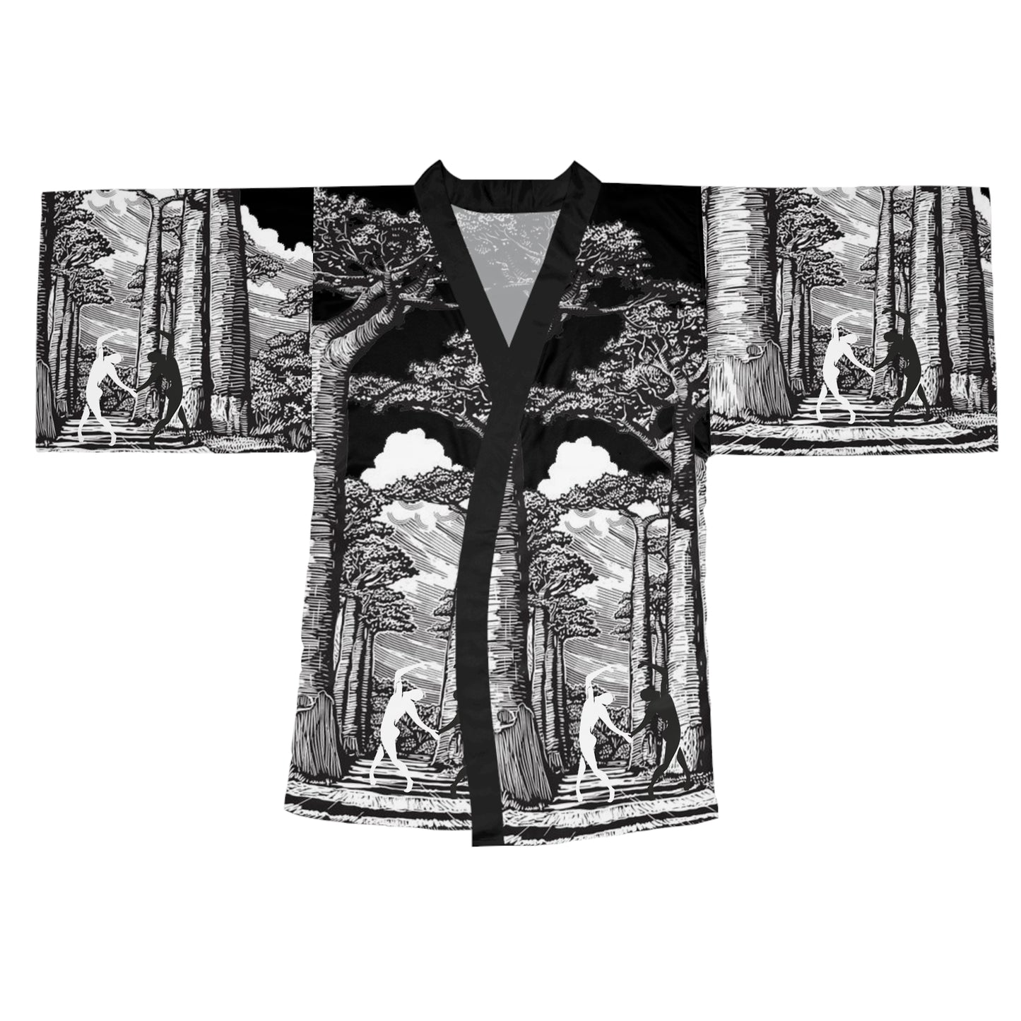 Long Sleeve SOLSTICE BAOBAB Kimono Robe (AOP)