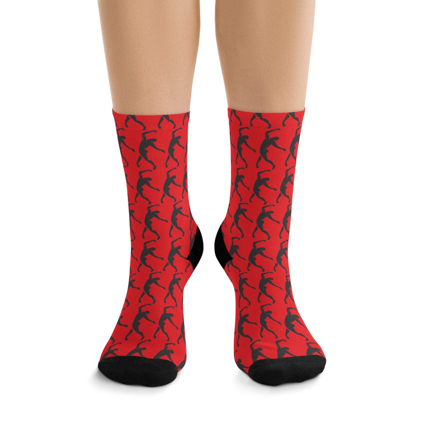 Recycled SOLSTICE red PolyCotton Socks