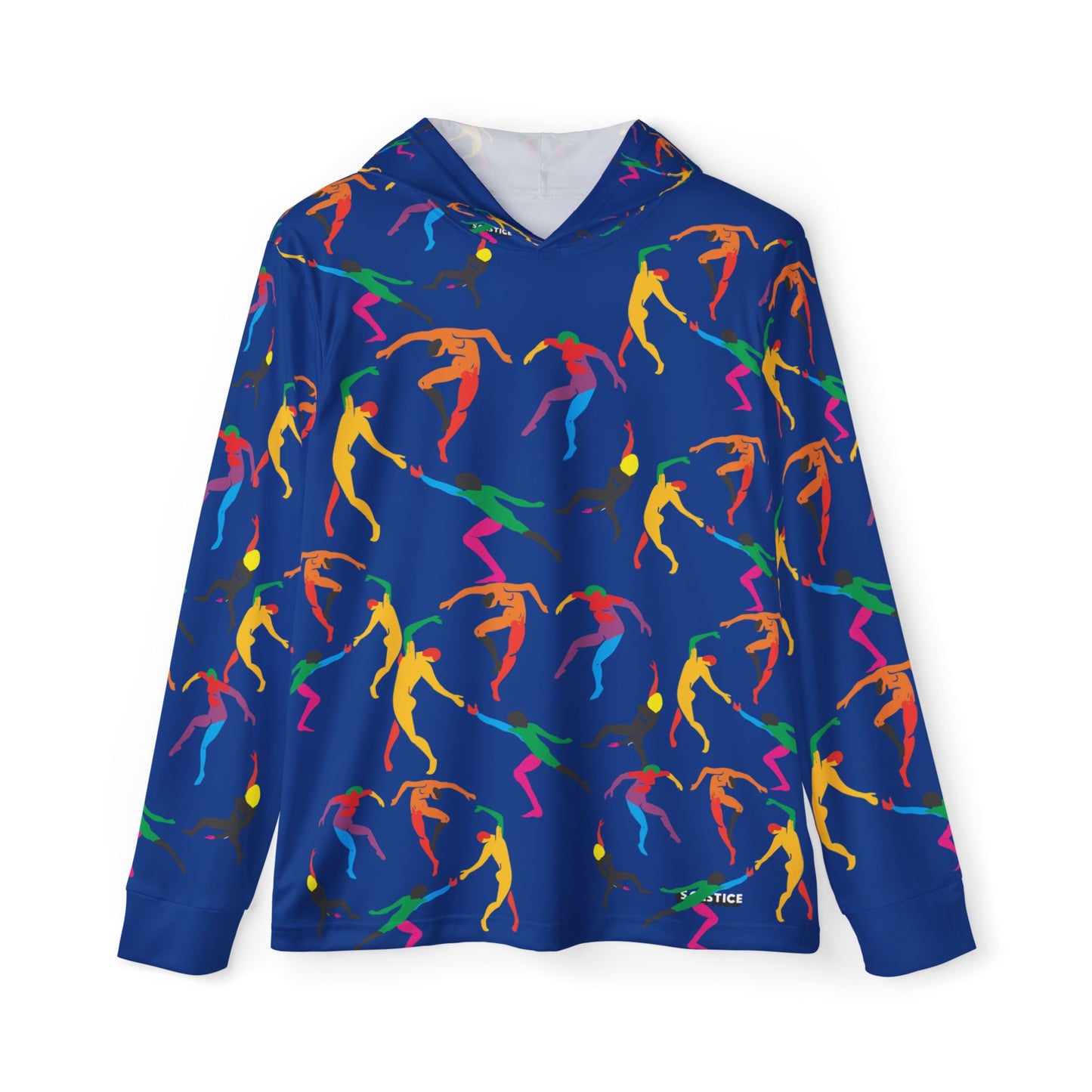 Men's SOLSTICE DANCE Sports dark blue Warmup Hoodie (AOP)