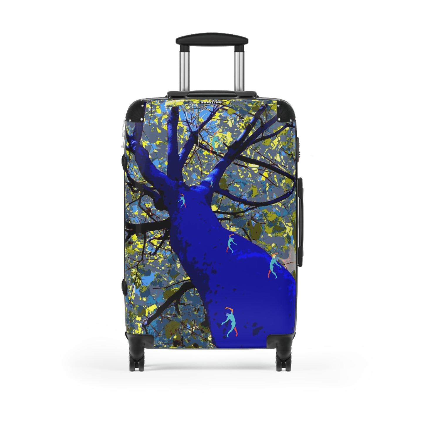 SOLSTICE BlueTree with dancers Suitcase