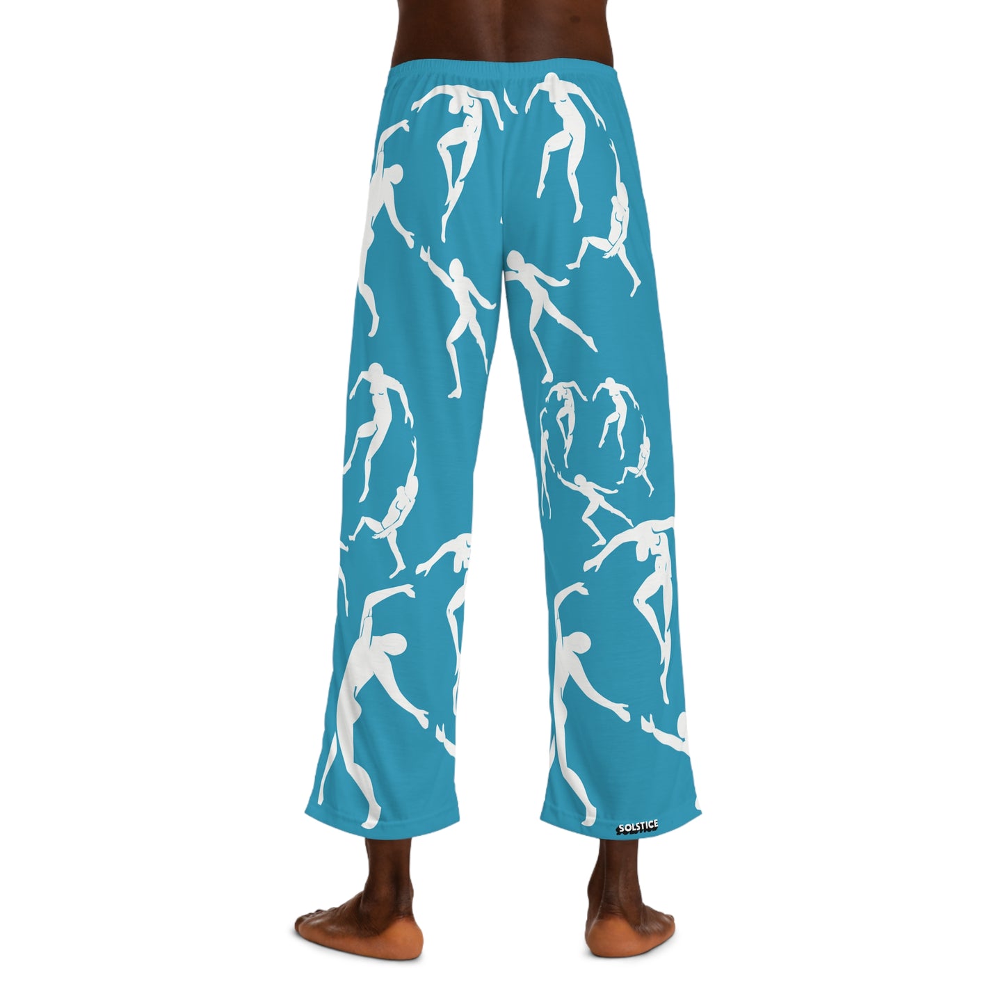 SOLSTICE Matisse Men's turquoise Pajama Pants (AOP)