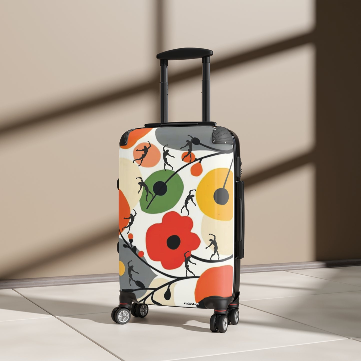 SOLSTICE Matisse flowers chic Suitcase