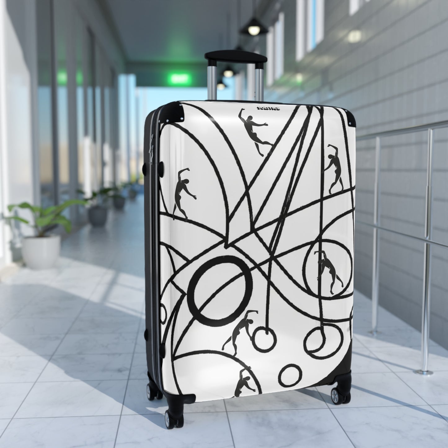SOLSTICE Calder and Matisse dancers Suitcase