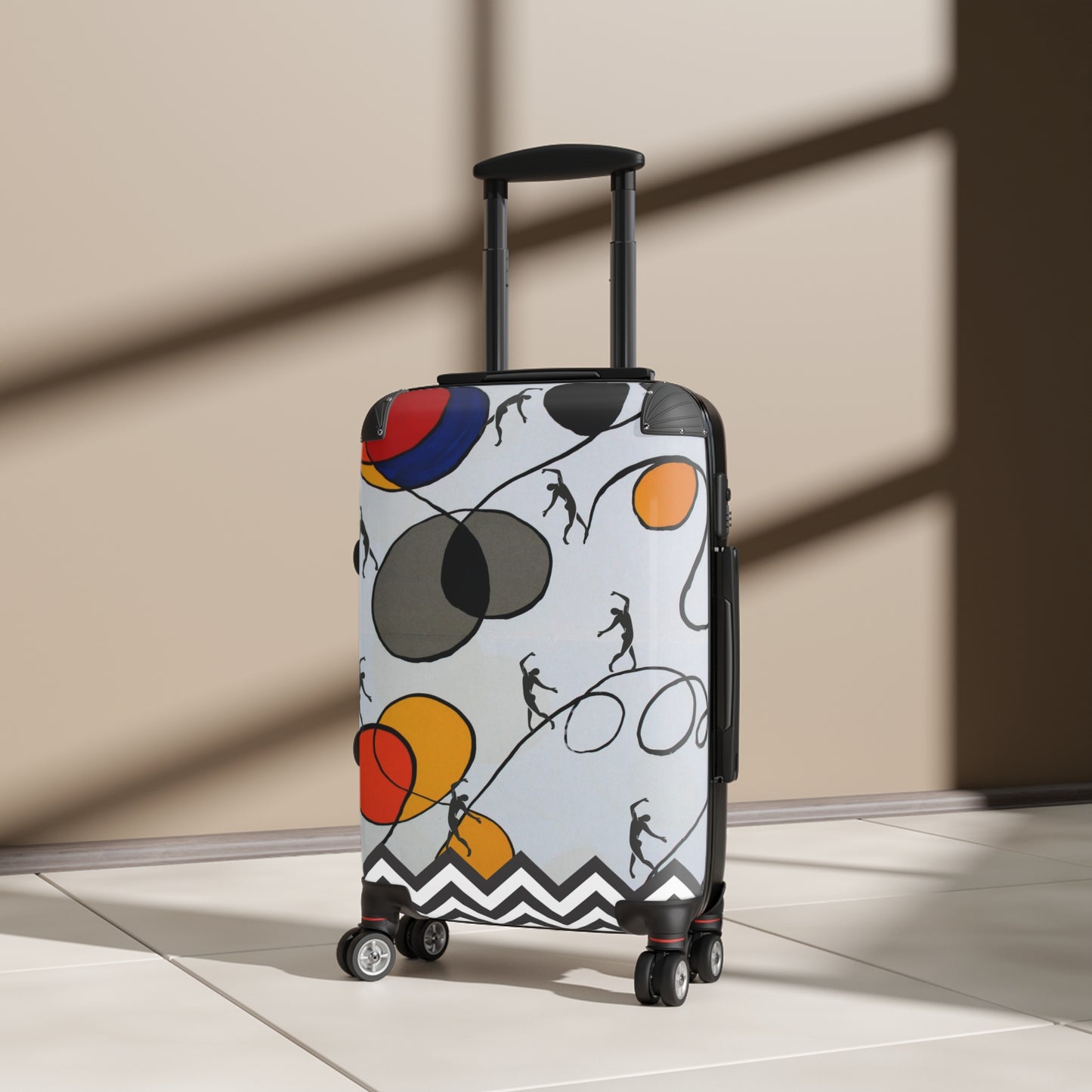 SOLSTICE Calder and Matisse dancers Suitcase