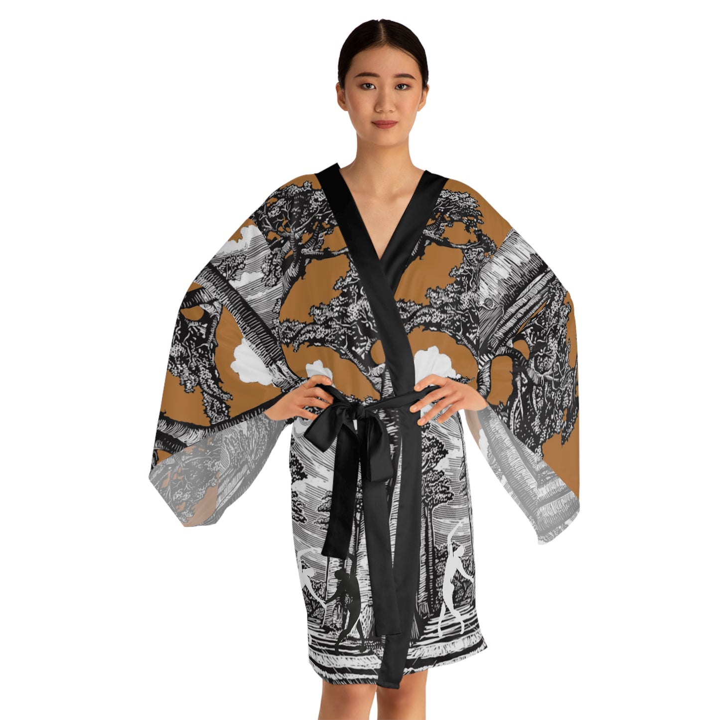Long Sleeve SOLSTICE BAOBAB Kimono Robe (AOP)