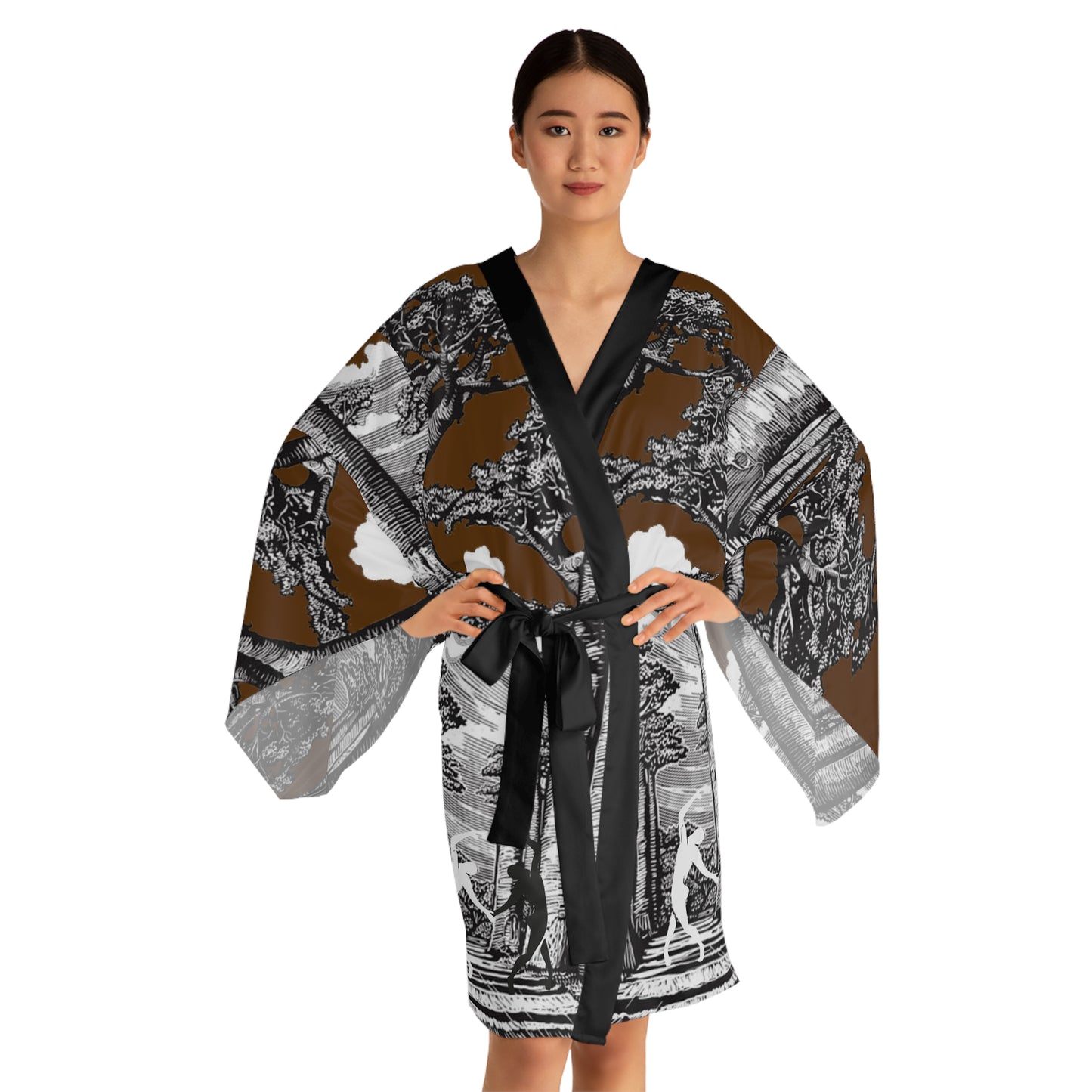 Long Sleeve SOLSTICE BAOBAB Kimono Robe (AOP)