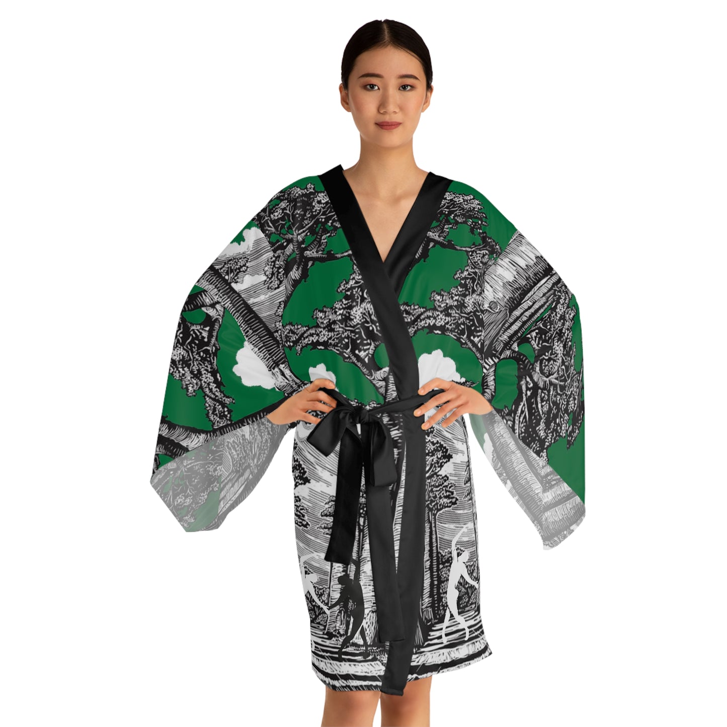 Long Sleeve SOLSTICE BAOBAB Kimono Robe (AOP)