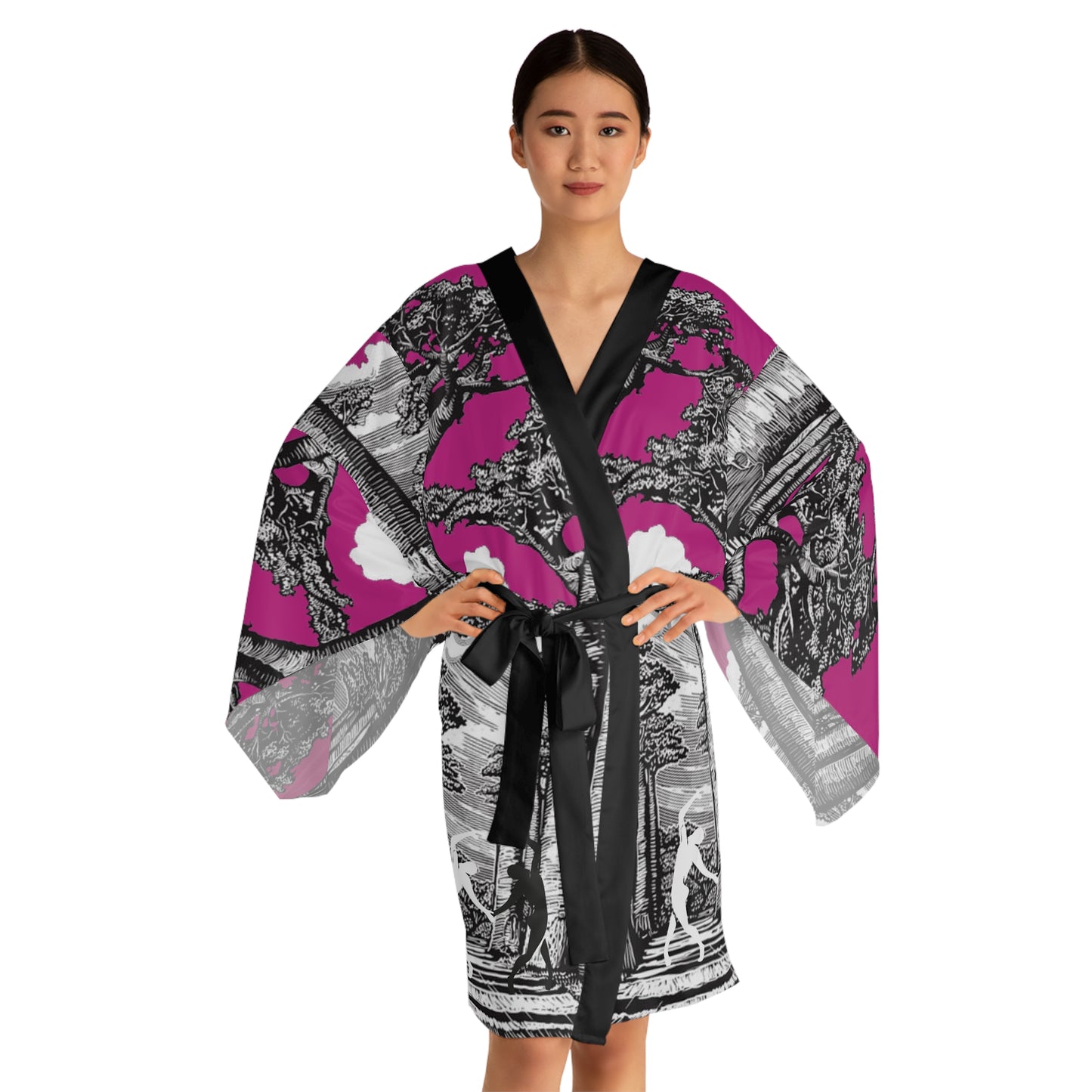 Long Sleeve SOLSTICE BAOBAB Kimono Robe (AOP)