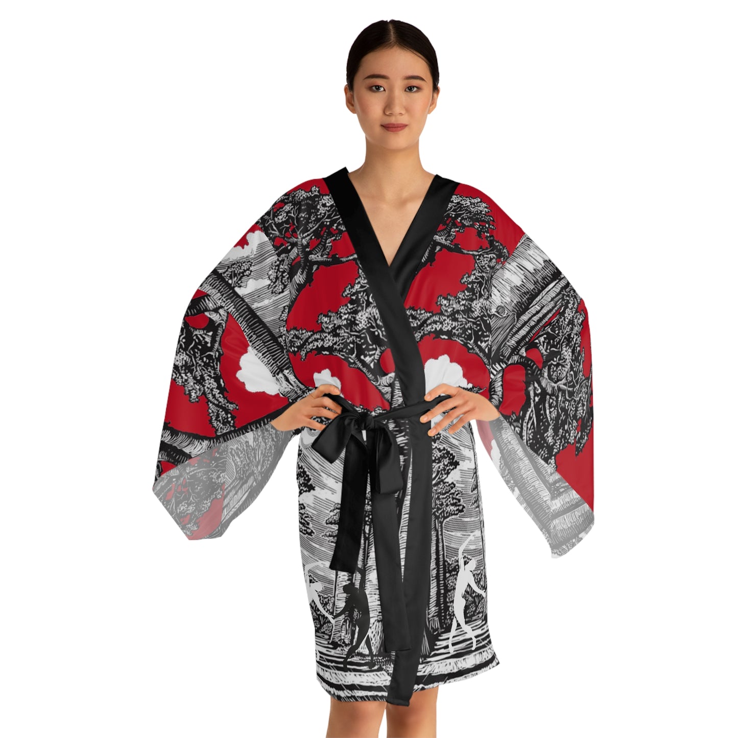 Long Sleeve SOLSTICE BAOBAB Kimono Robe (AOP)