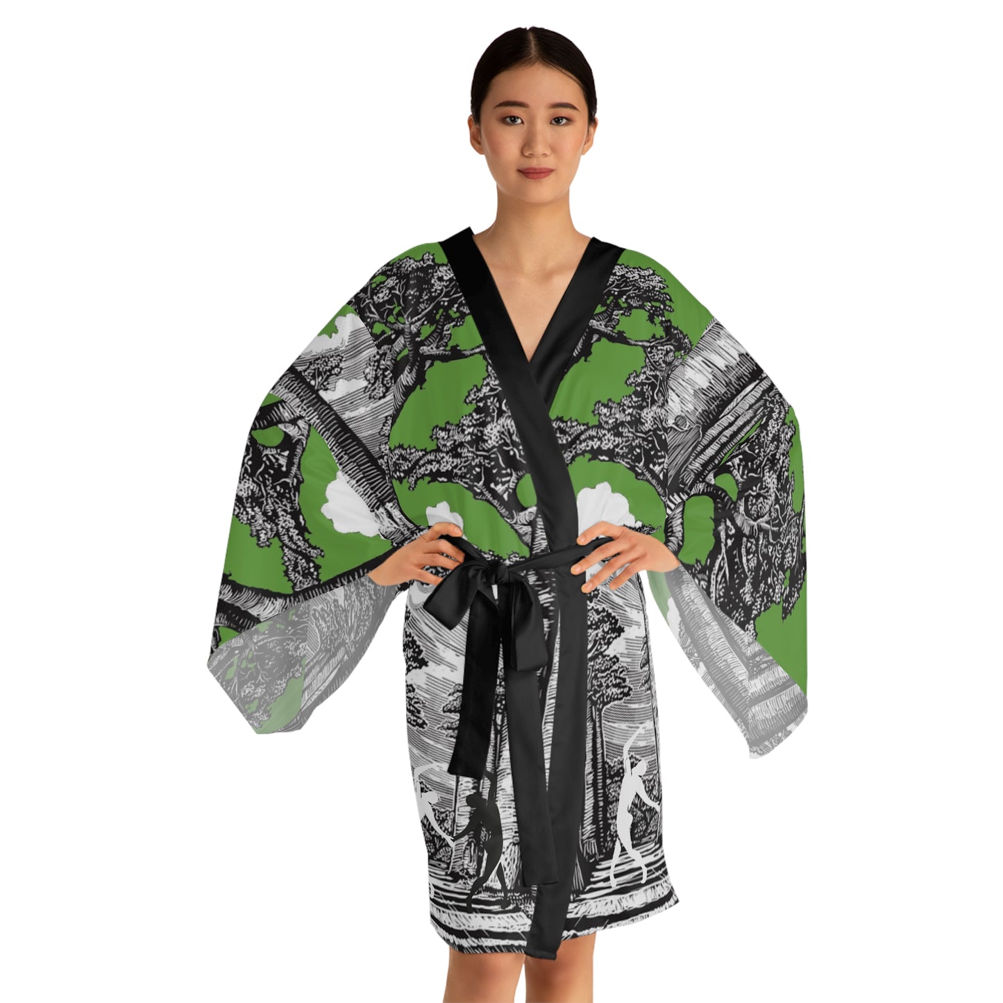 Long Sleeve SOLSTICE BAOBAB Kimono Robe (AOP)