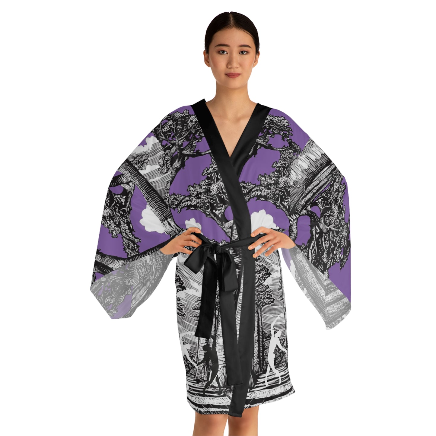 Long Sleeve SOLSTICE BAOBAB Kimono Robe (AOP)
