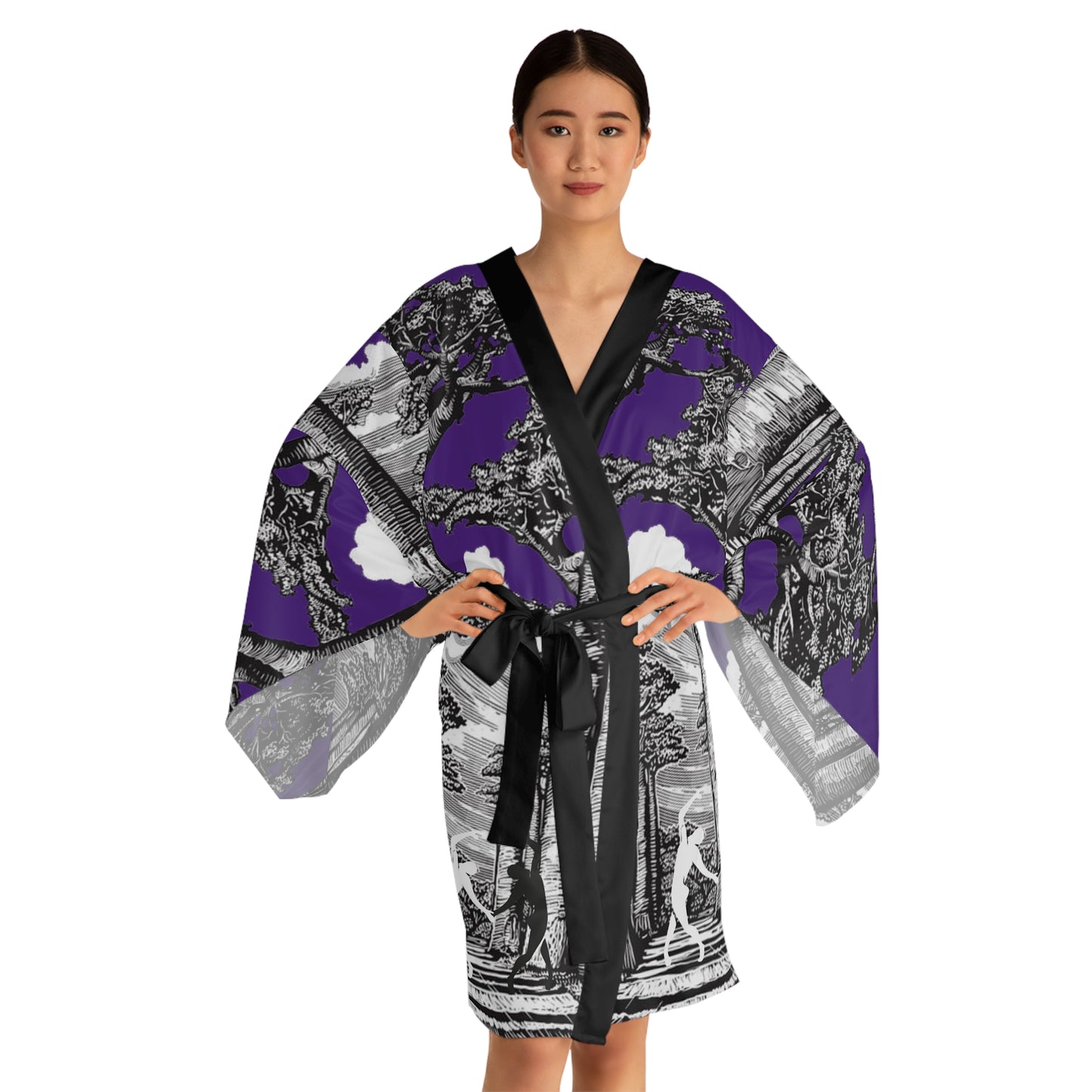 Long Sleeve SOLSTICE BAOBAB Kimono Robe (AOP)