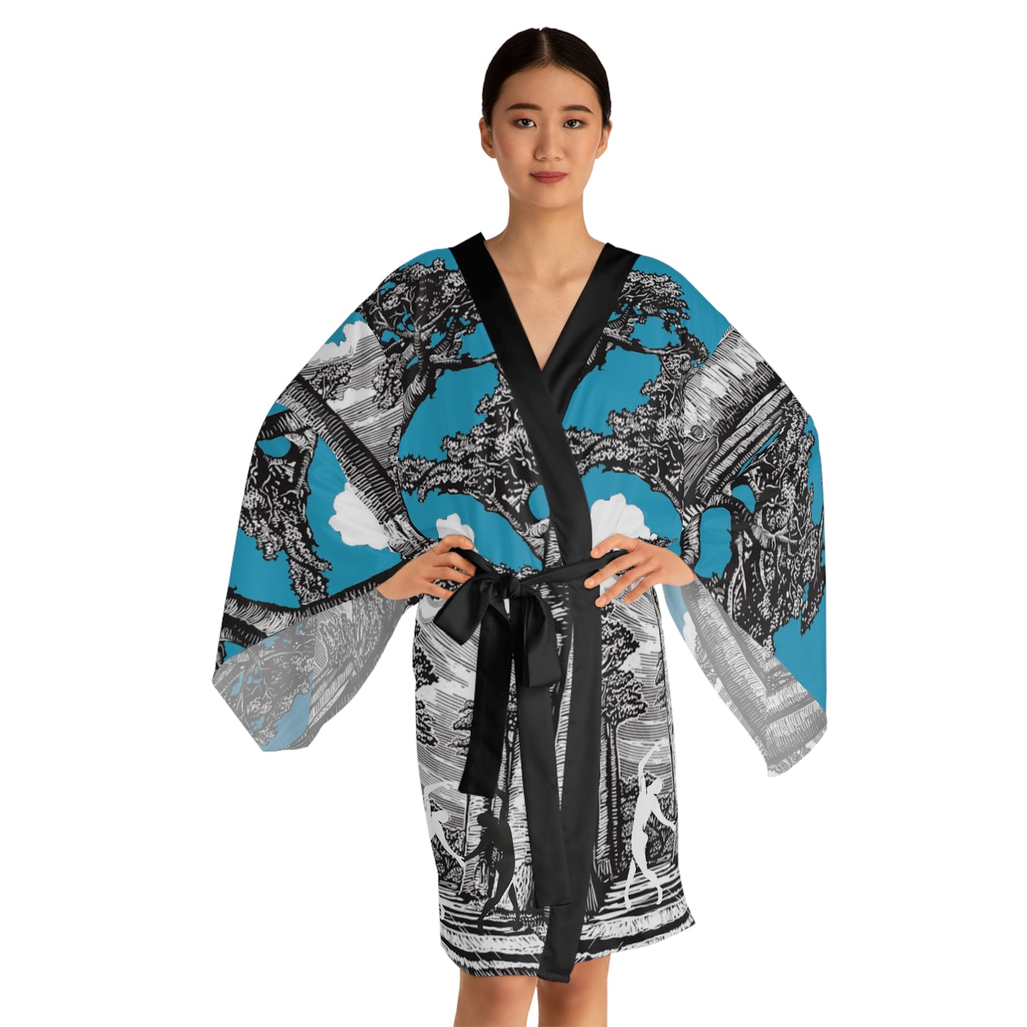 Long Sleeve SOLSTICE BAOBAB Kimono Robe (AOP)
