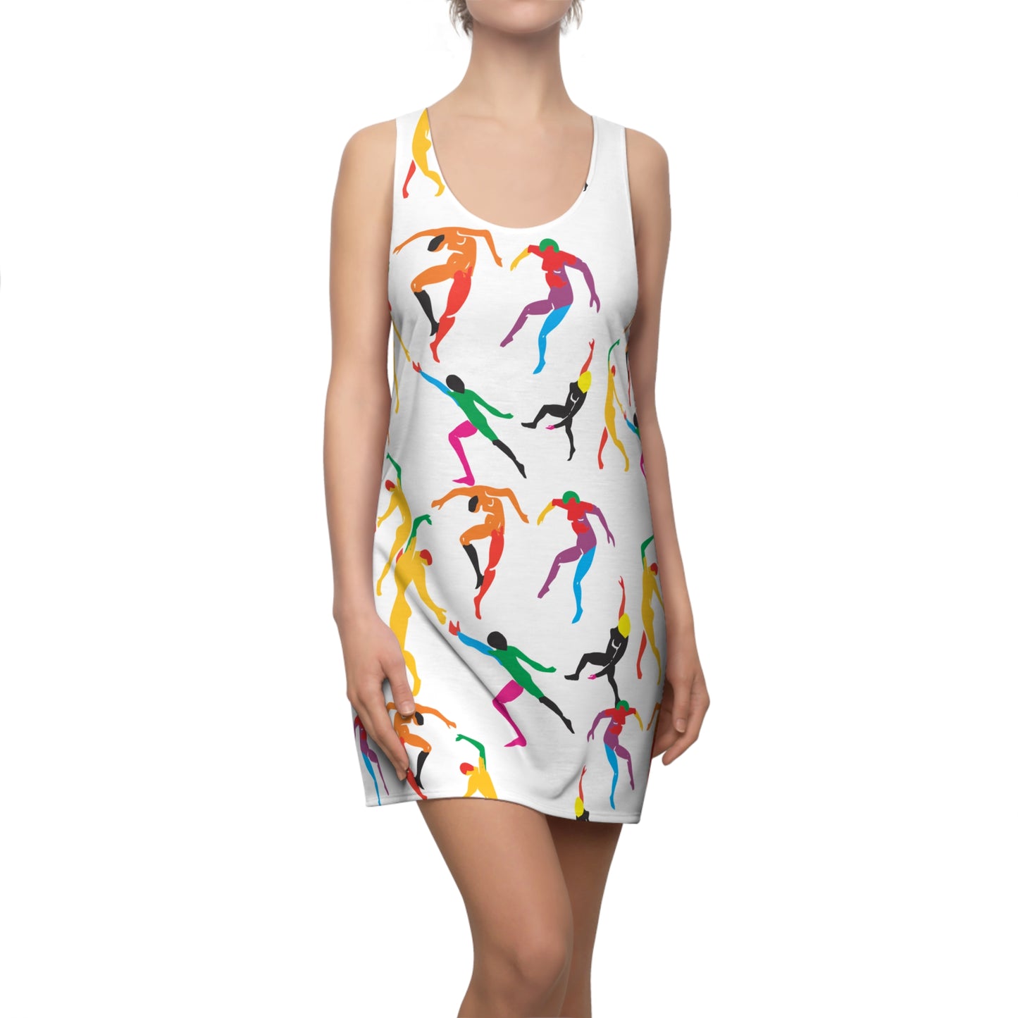 Women's SOLSTICE DANCE Cut & Sew Racerback Dress (AOP)
