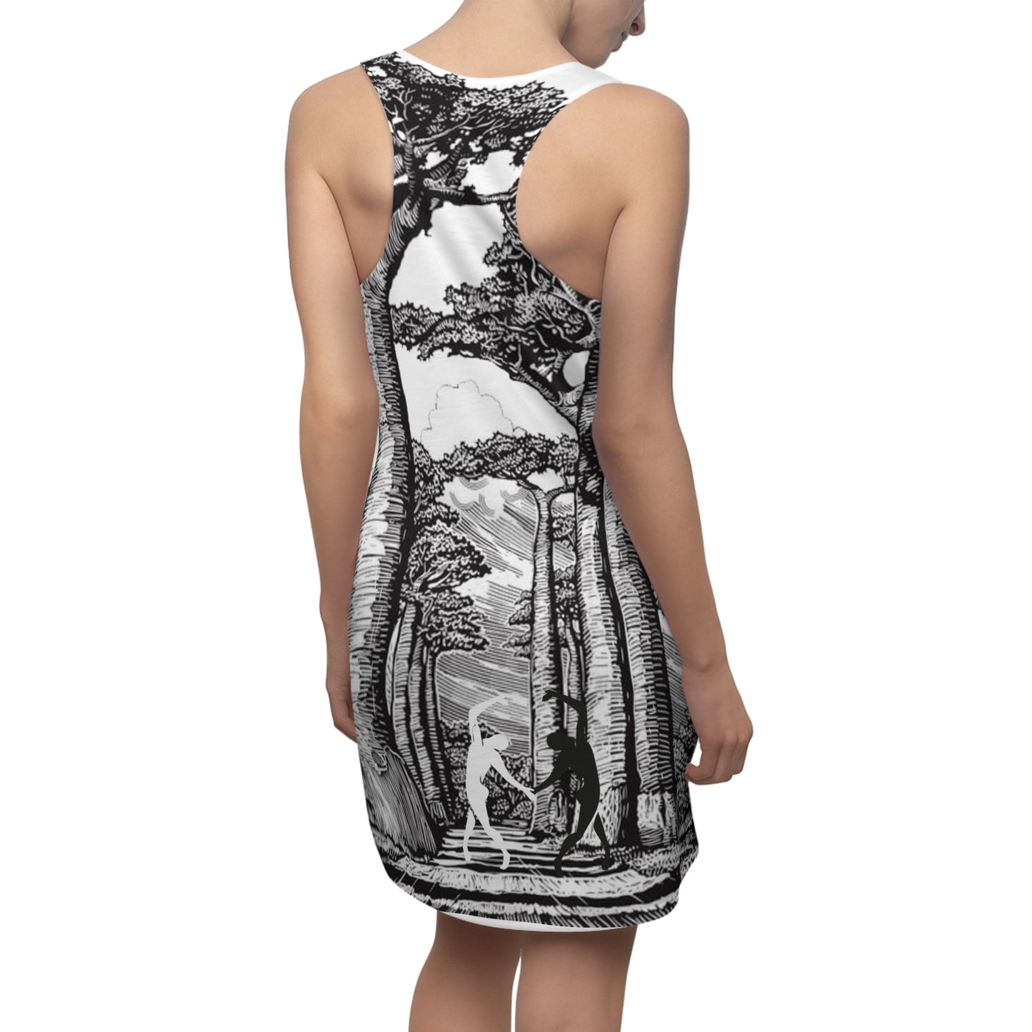 Women's BAOBAB Cut & Sew Racerback Dress (AOP)