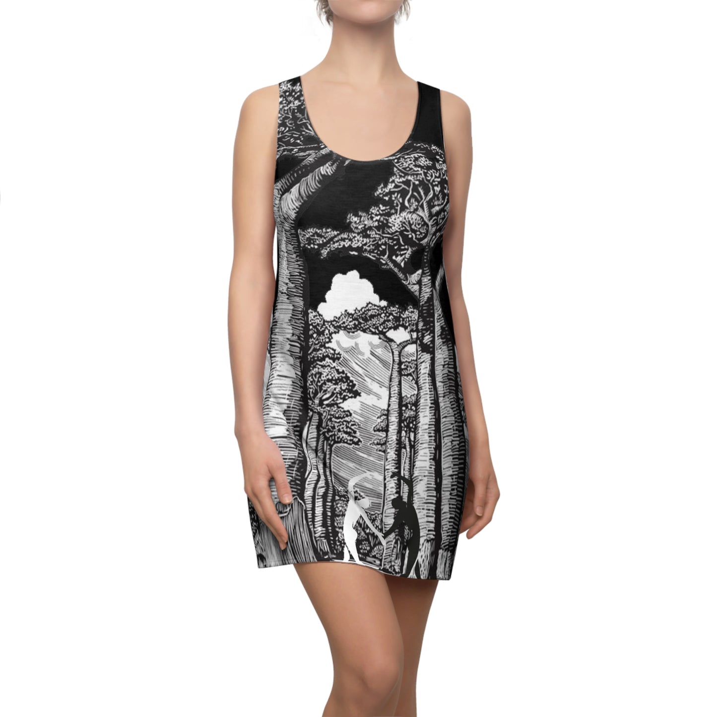 Women's BAOBAB Cut & Sew Racerback Dress (AOP)