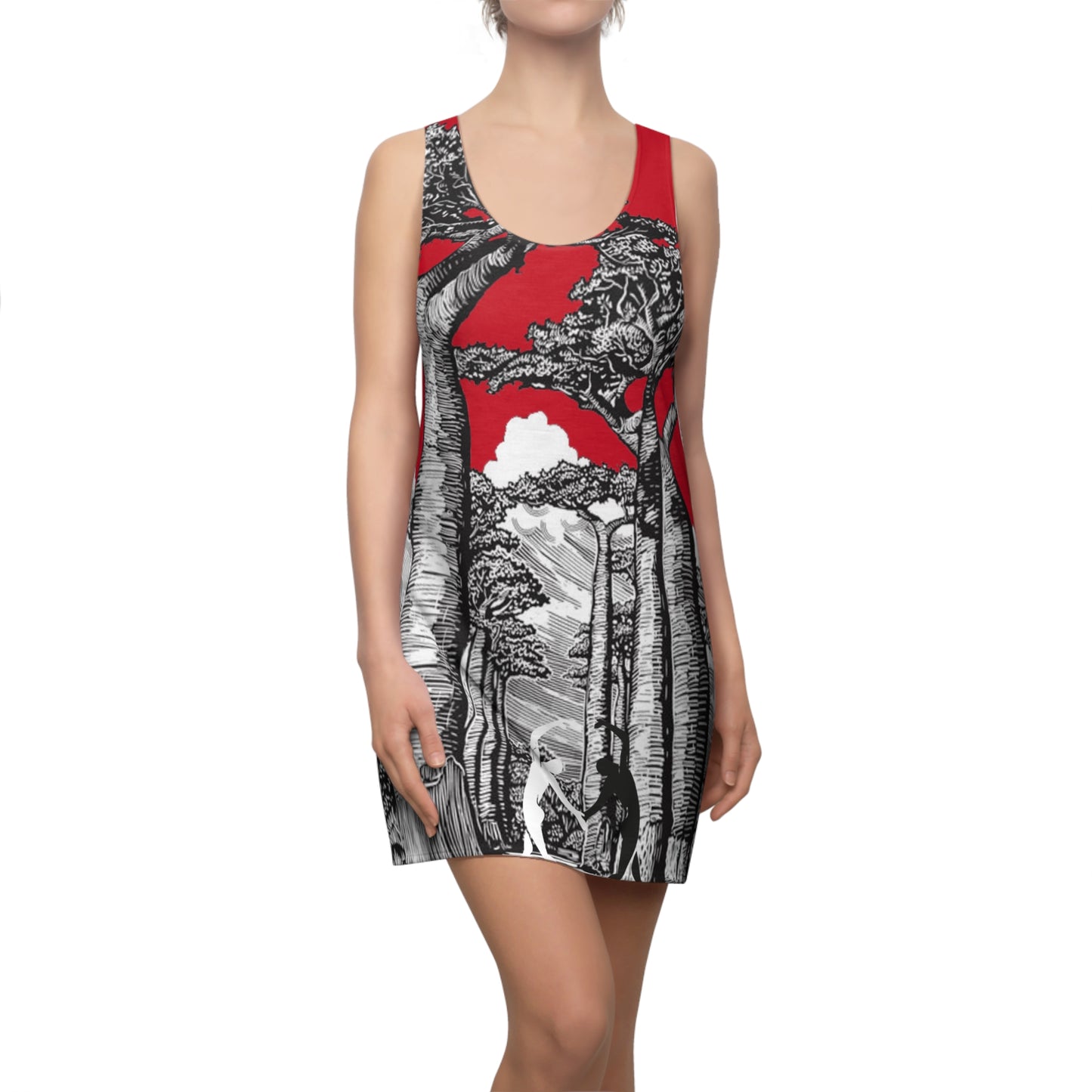 Women's BAOBAB Cut & Sew Racerback Dress (AOP)