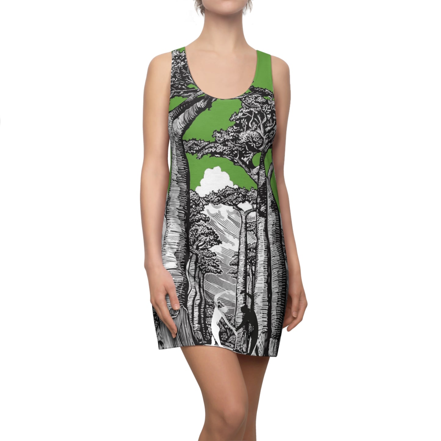 Women's BAOBAB Cut & Sew Racerback Dress (AOP)