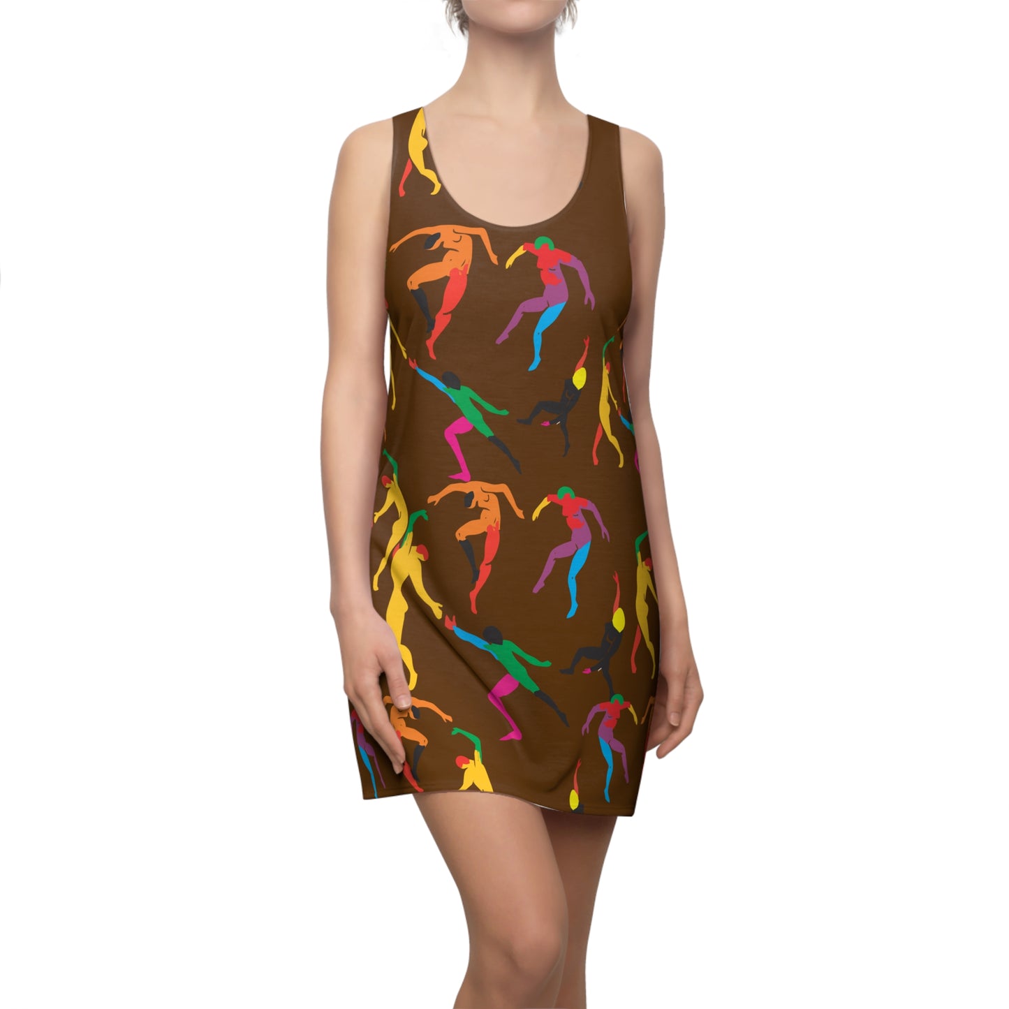 Women's SOLSTICE DANCE Cut & Sew Racerback Dress (AOP)