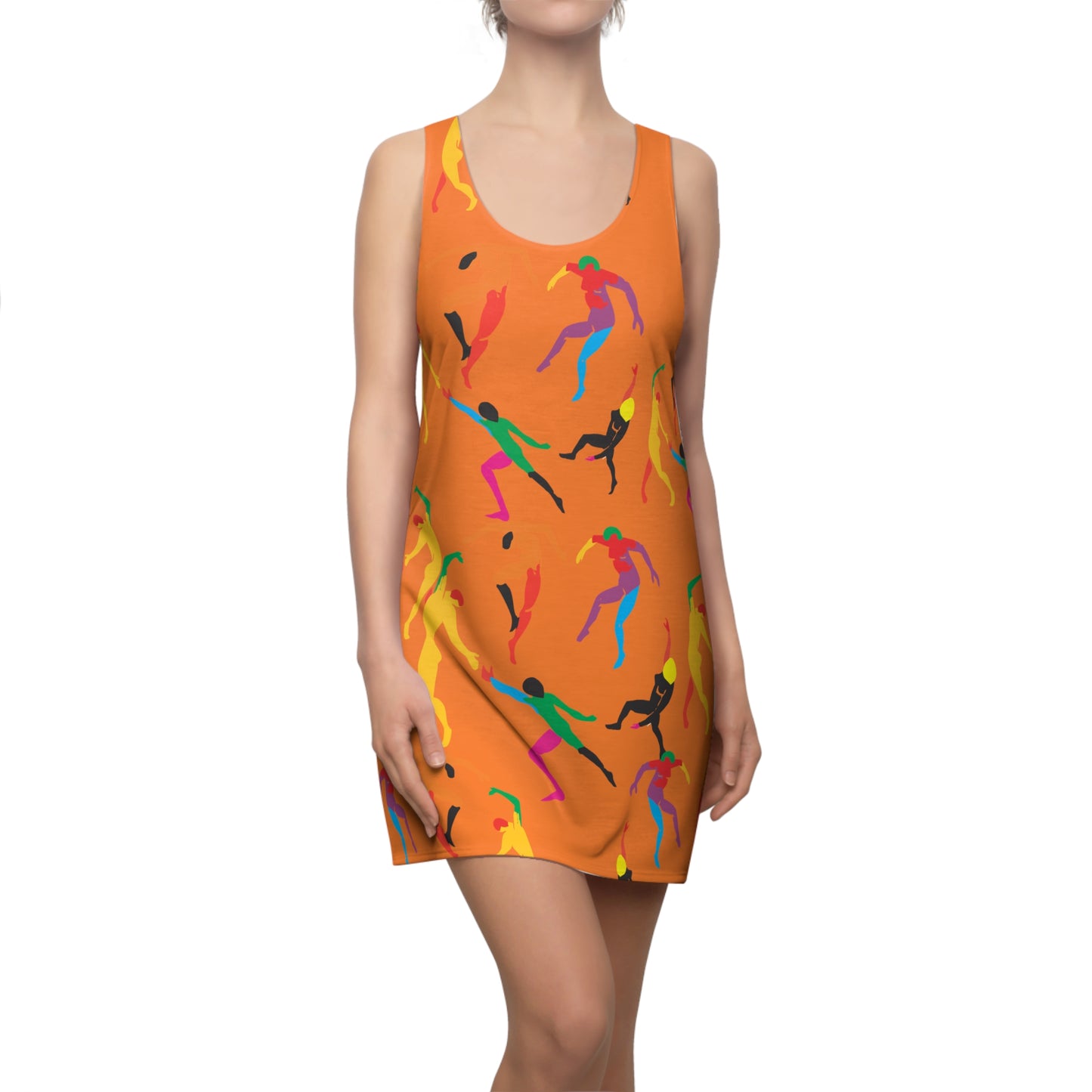 Women's SOLSTICE DANCE Cut & Sew Racerback Dress (AOP)