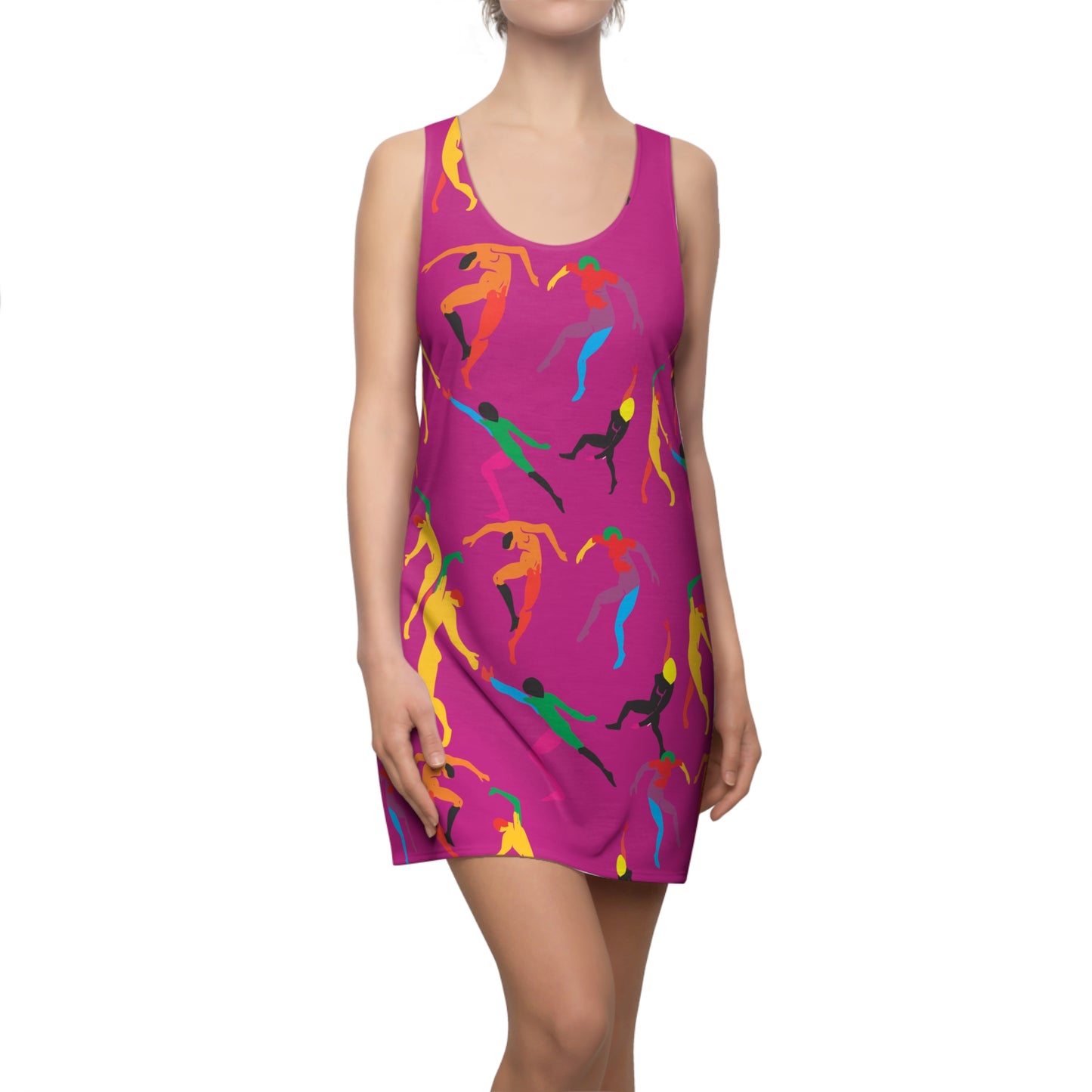 Women's SOLSTICE DANCE Cut & Sew Racerback Dress (AOP)