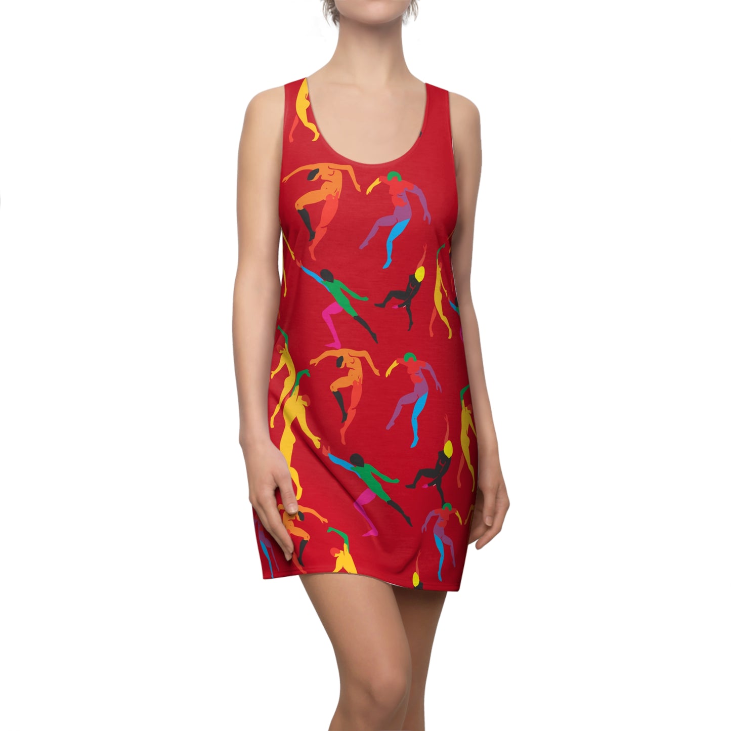 Women's SOLSTICE DANCE Cut & Sew Racerback Dress (AOP)