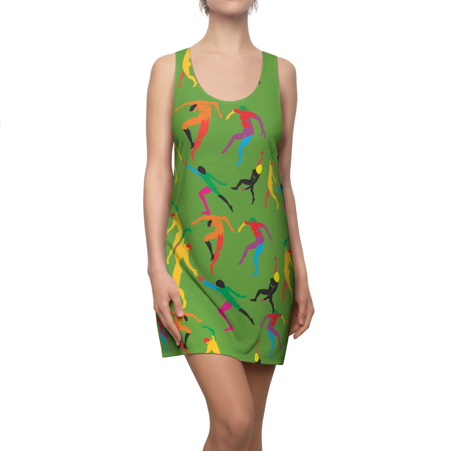 Women's SOLSTICE DANCE Cut & Sew Racerback Dress (AOP)