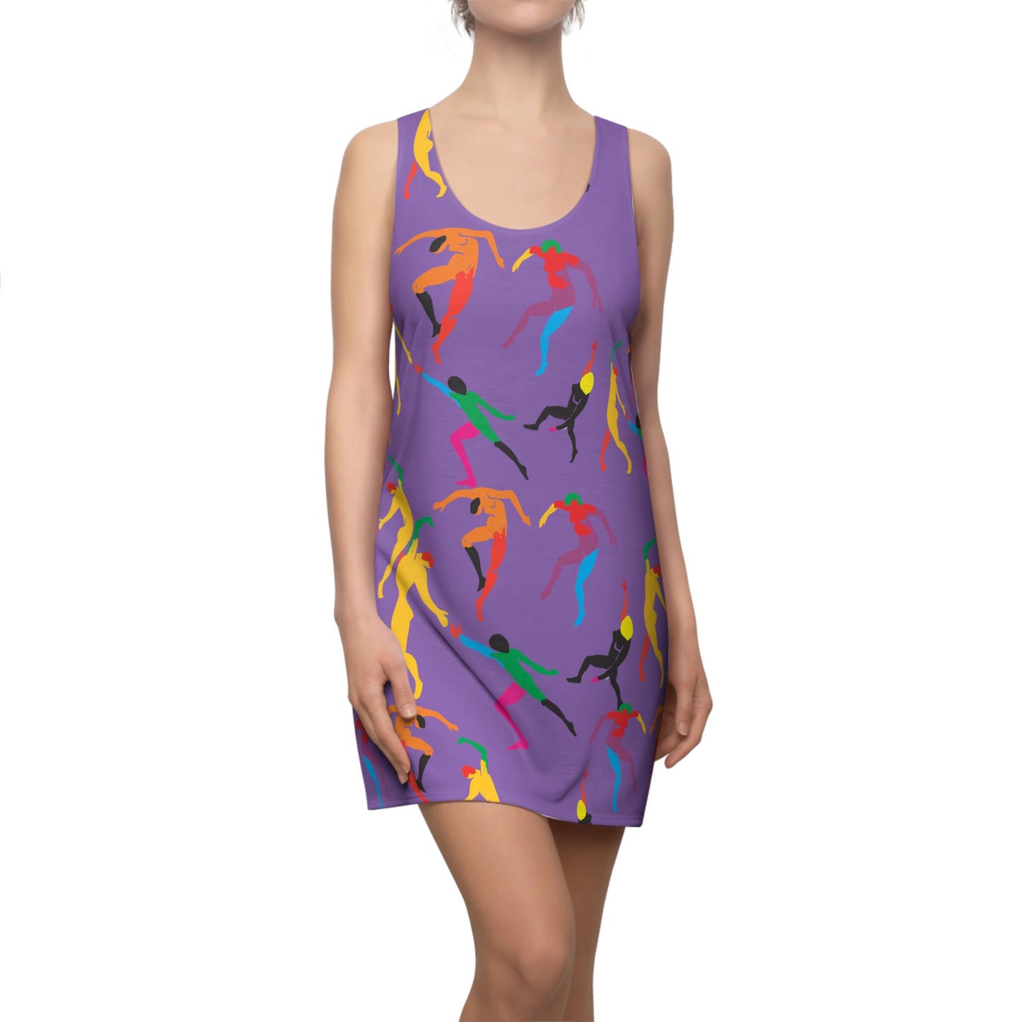 Women's SOLSTICE DANCE Cut & Sew Racerback Dress (AOP)