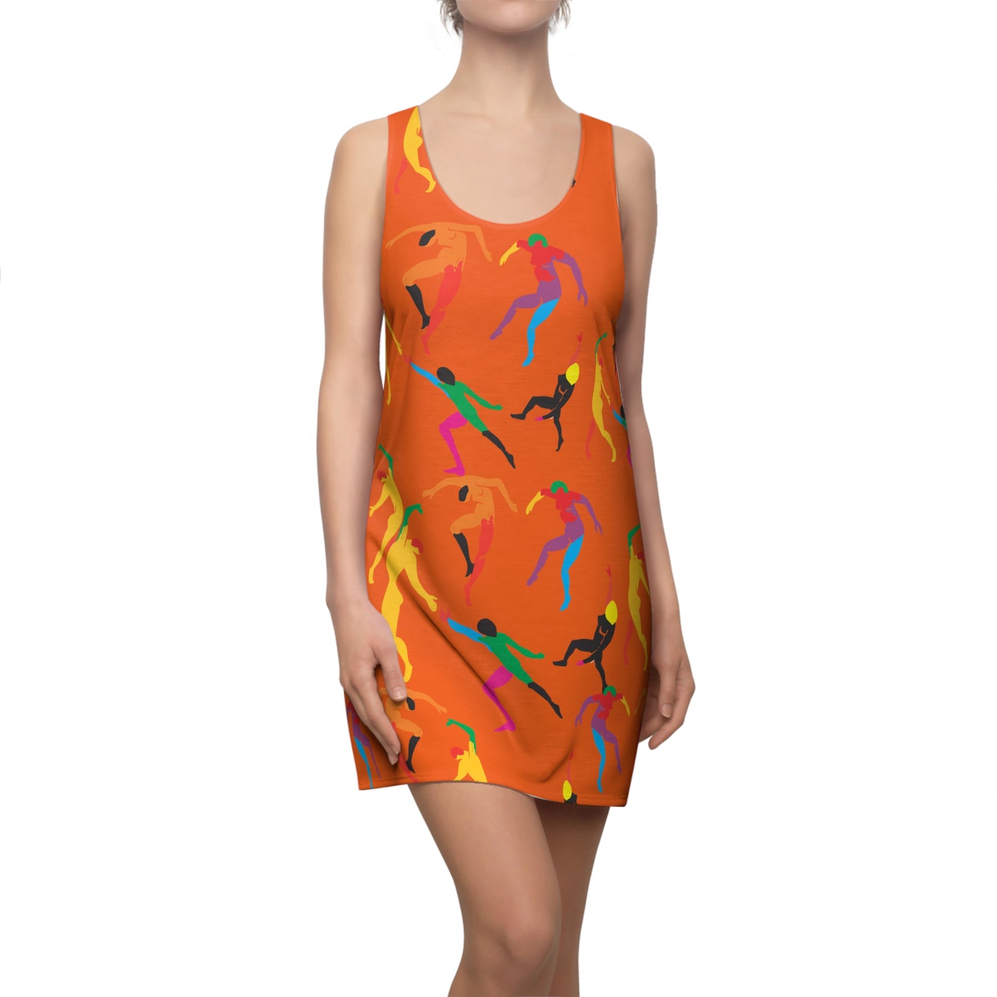 Women's SOLSTICE DANCE Cut & Sew Racerback Dress (AOP)