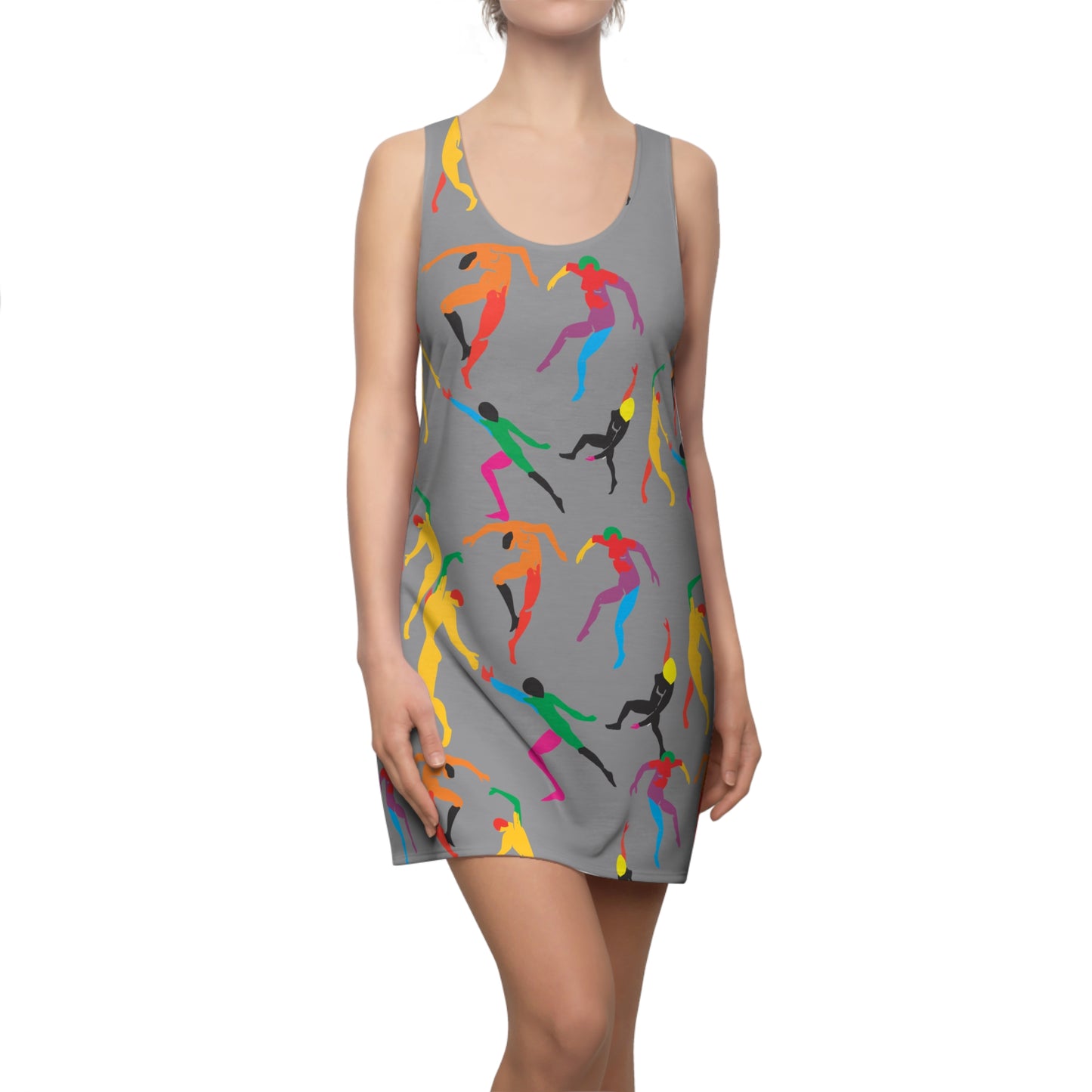 Women's SOLSTICE DANCE Cut & Sew Racerback Dress (AOP)