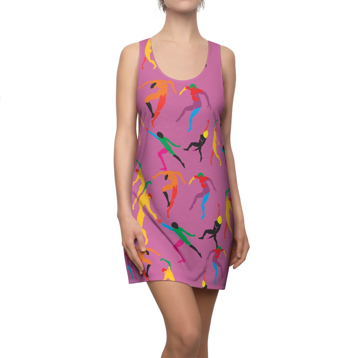 Women's SOLSTICE DANCE Cut & Sew Racerback Dress (AOP)
