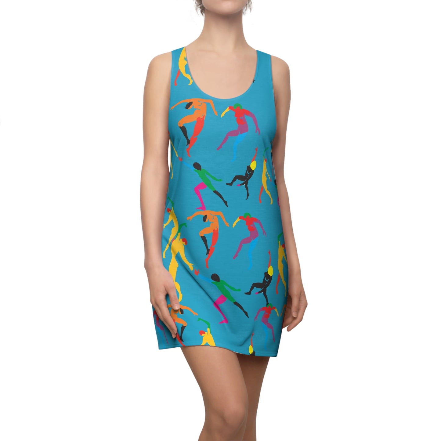 Women's SOLSTICE DANCE Cut & Sew Racerback Dress (AOP)