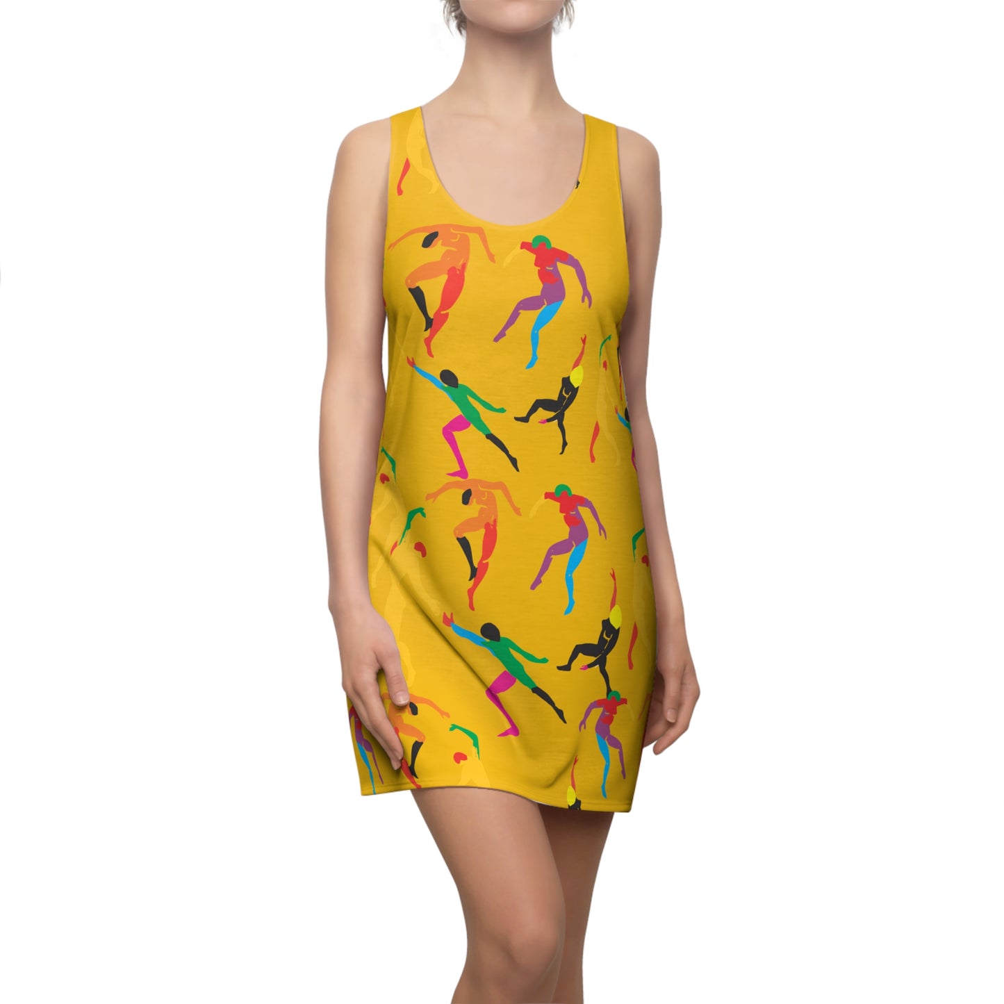 Women's SOLSTICE DANCE Cut & Sew Racerback Dress (AOP)