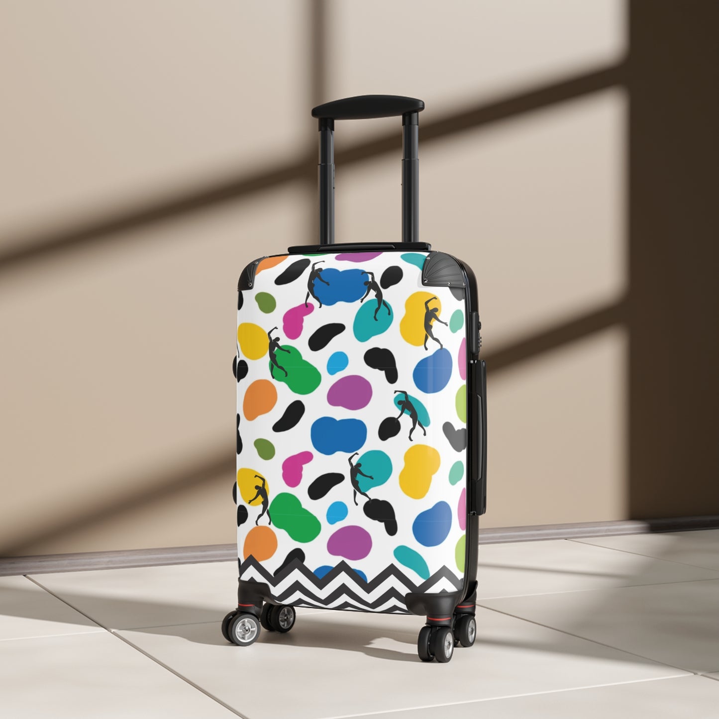 SOLSTICE Animal print Matisse dancers Suitcase