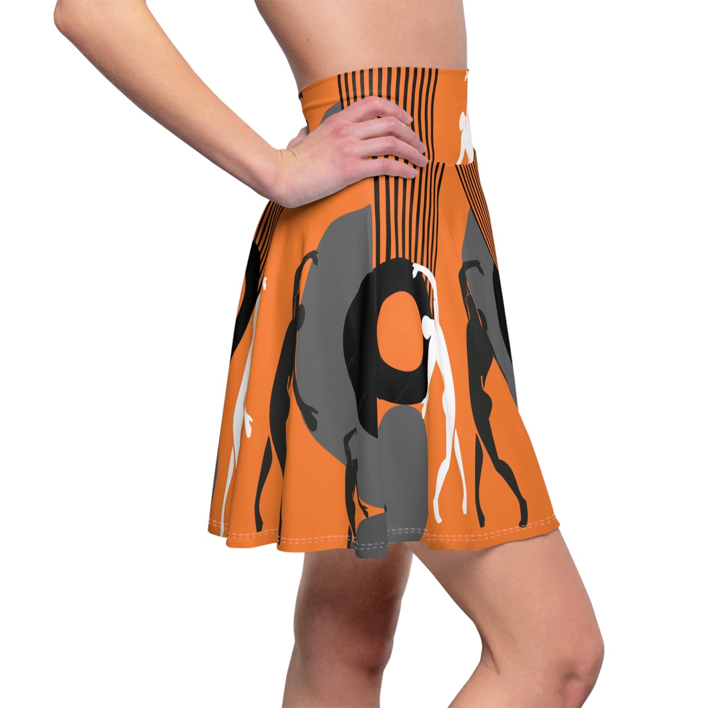 SOLSTICE Bauhaus Skater crusta Skirt (AOP)