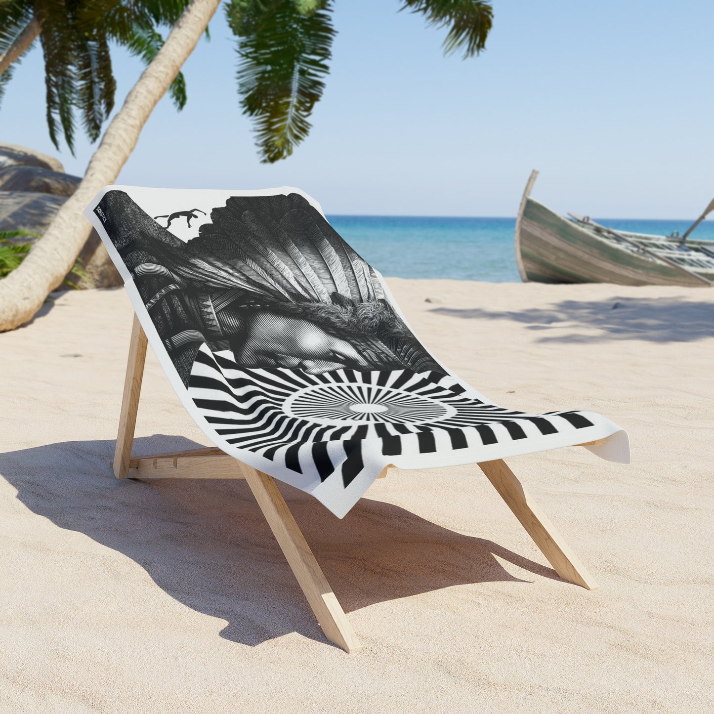 Shamanic Beach Towel