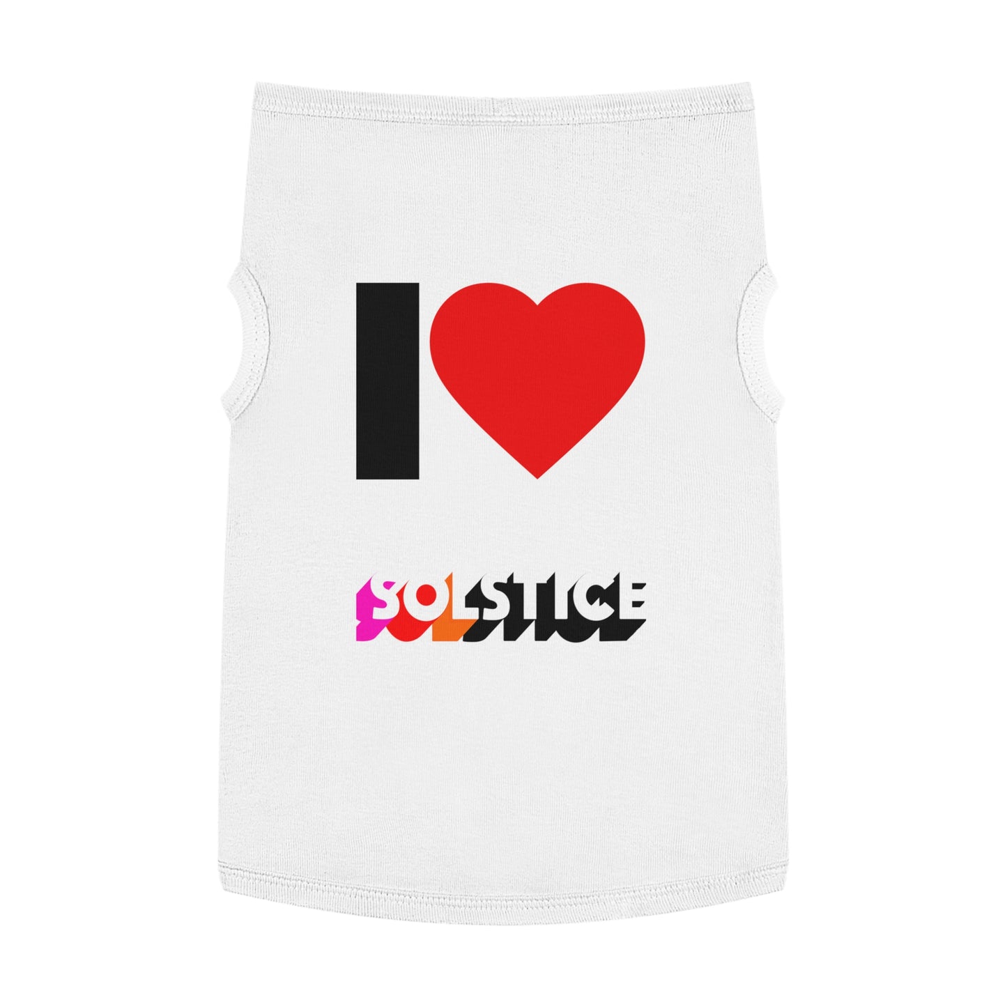 I LOVE SOLSTICE Pet Tank Top