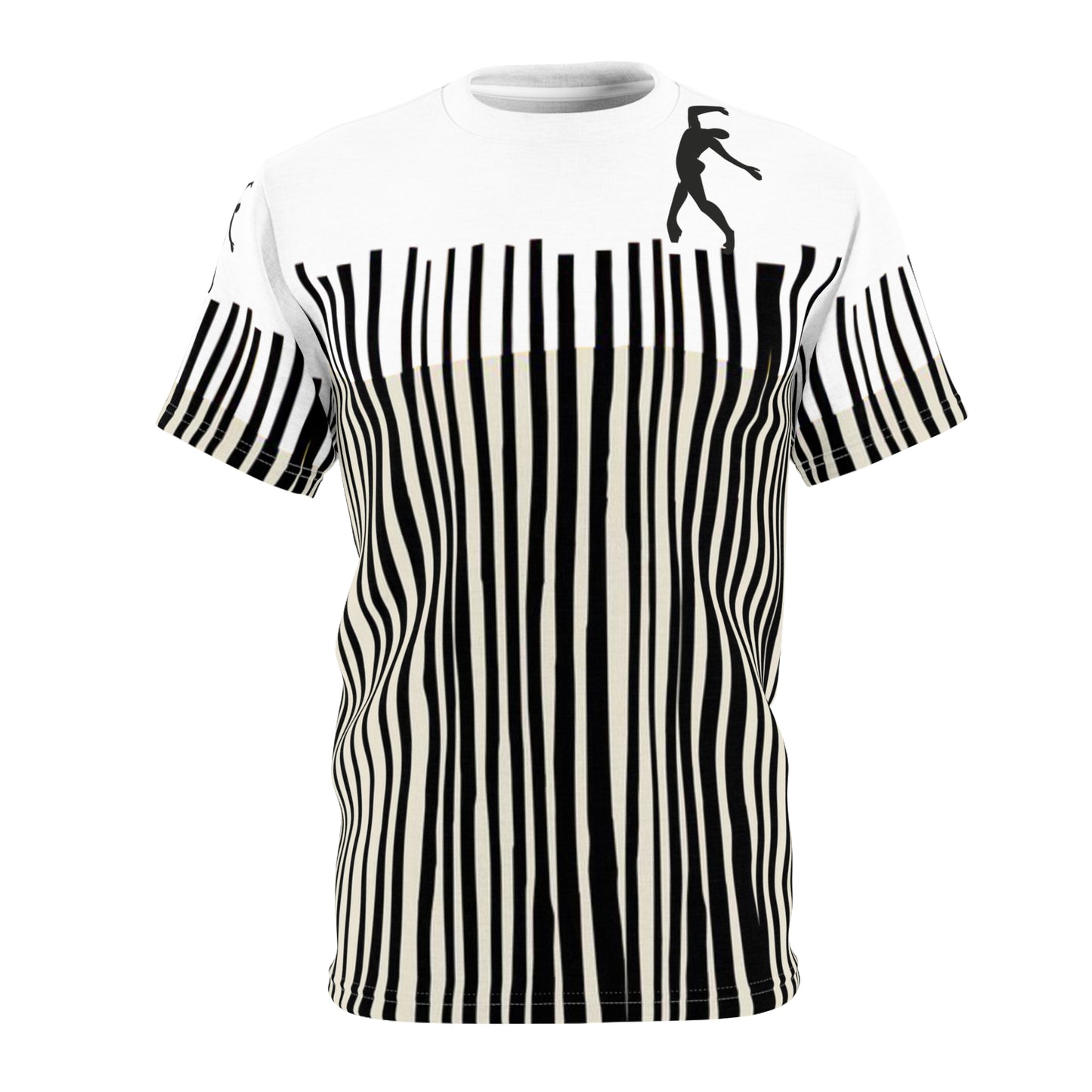 SOLSTICE Bamboo Unisex white Cut & Sew Tee (AOP)