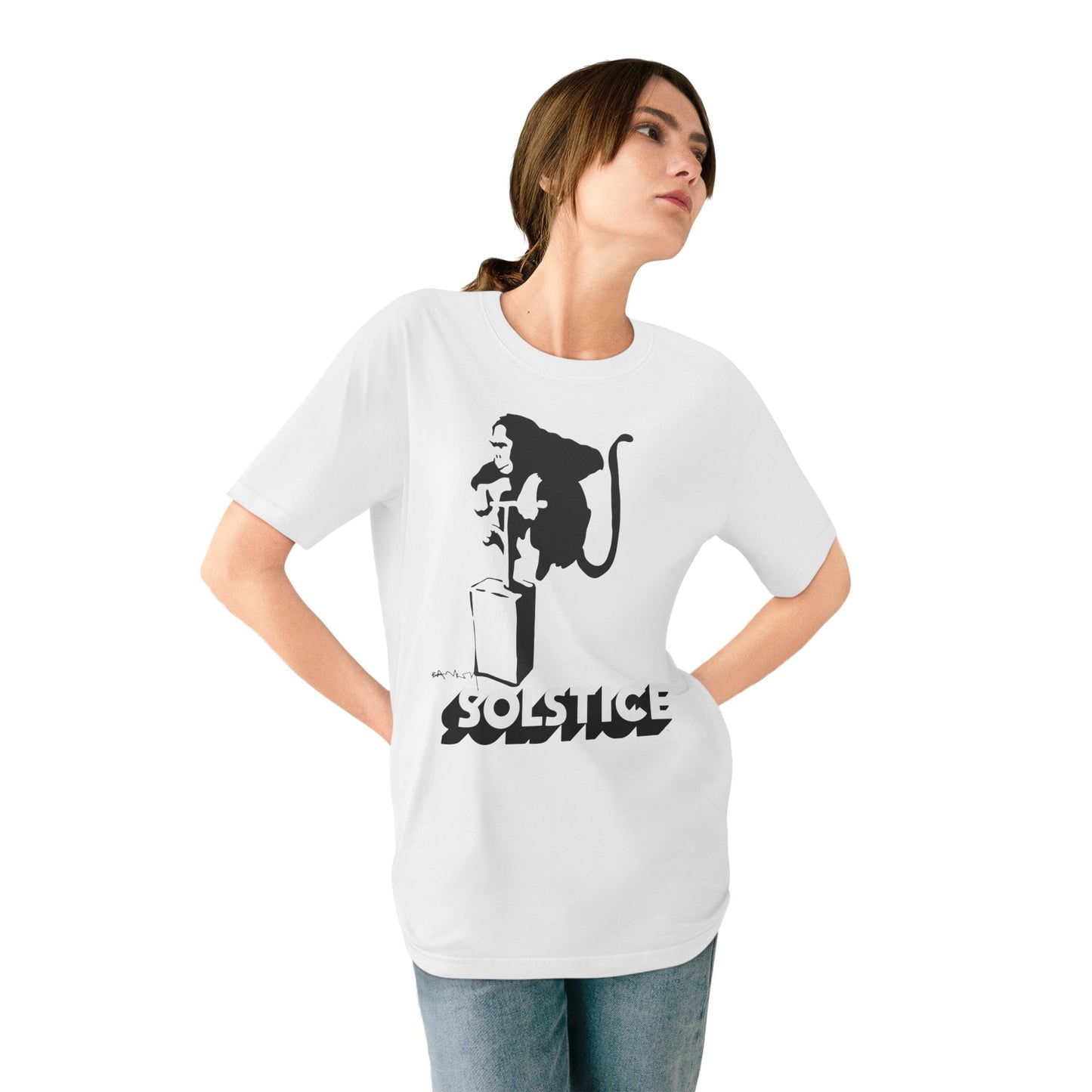 Bansky 'Monkey Exploding SOLSTICE FEST Dynamite' Organic T-Shirt —