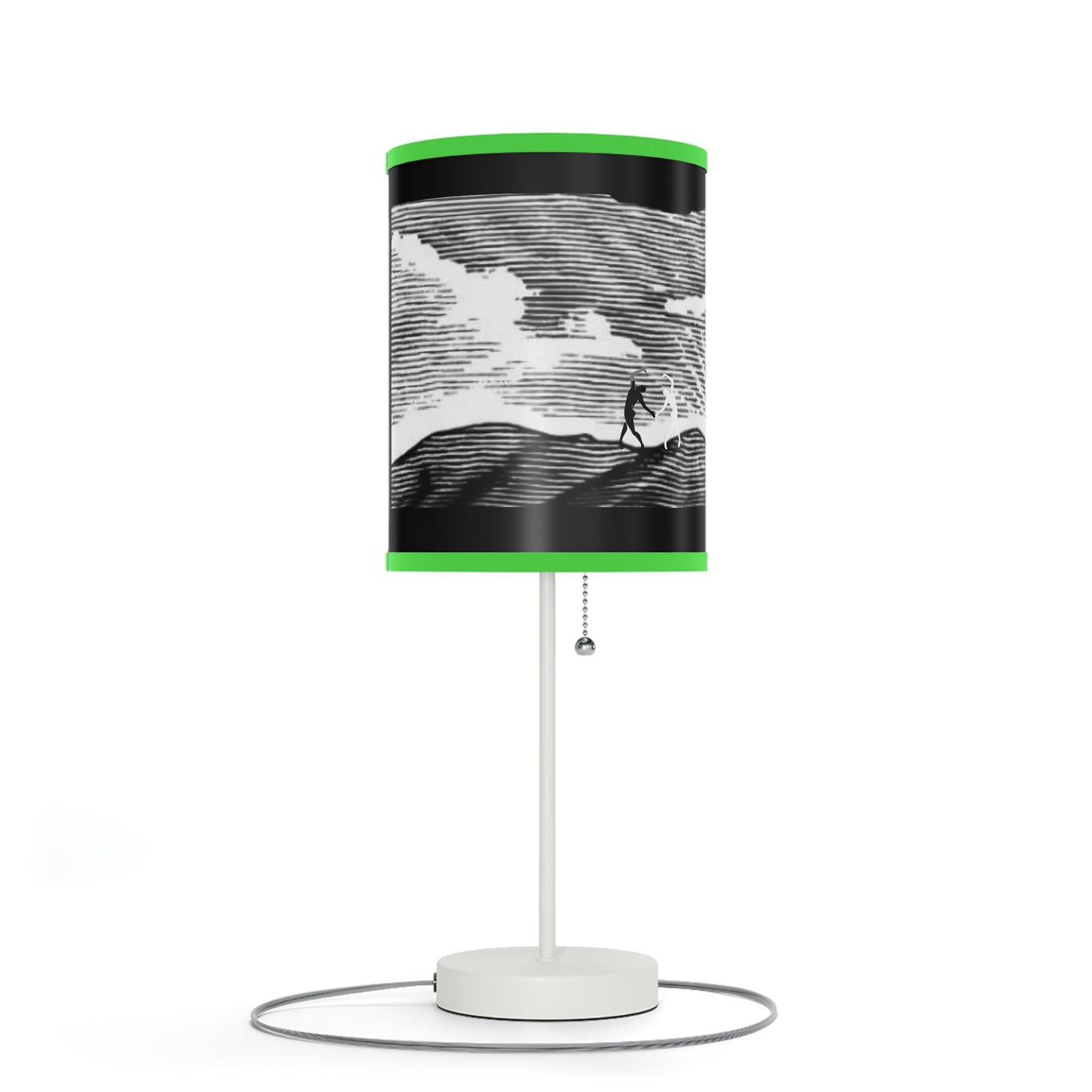 Solstice Engraved Sunrise Lamp on a Stand, US|CA plug