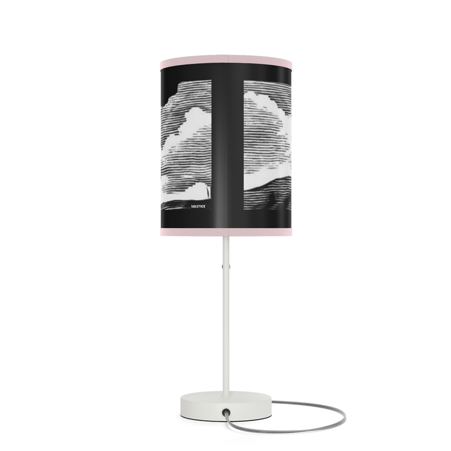 Solstice Engraved Sunrise Lamp on a Stand, US|CA plug