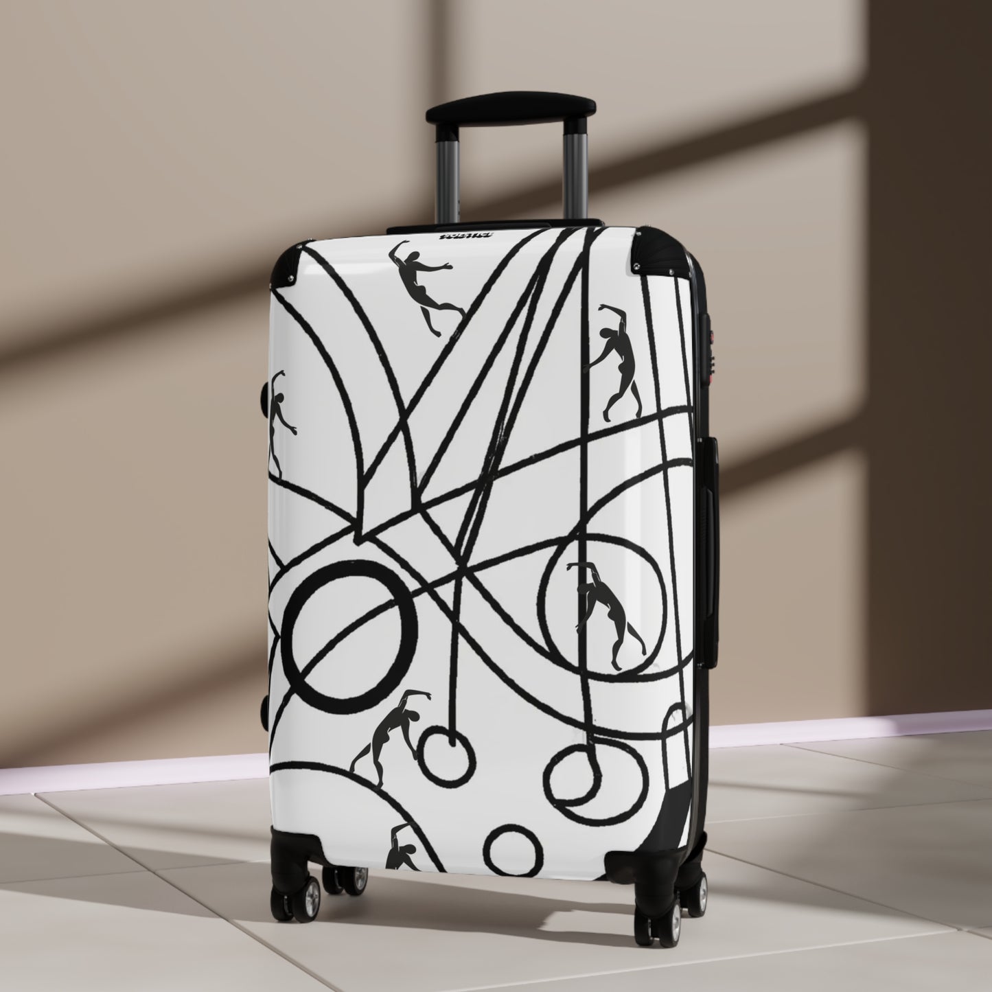 SOLSTICE Calder and Matisse dancers Suitcase