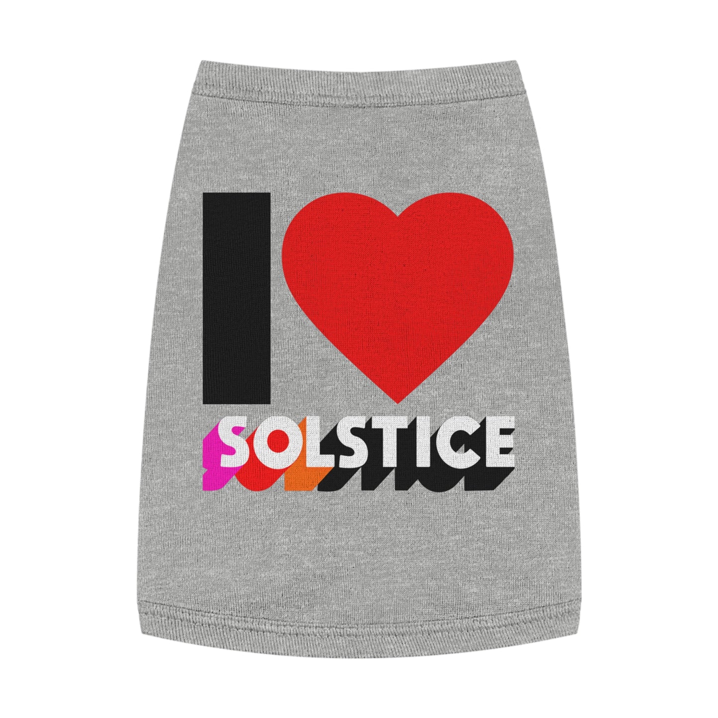 I LOVE SOLSTICE Pet Tank Top