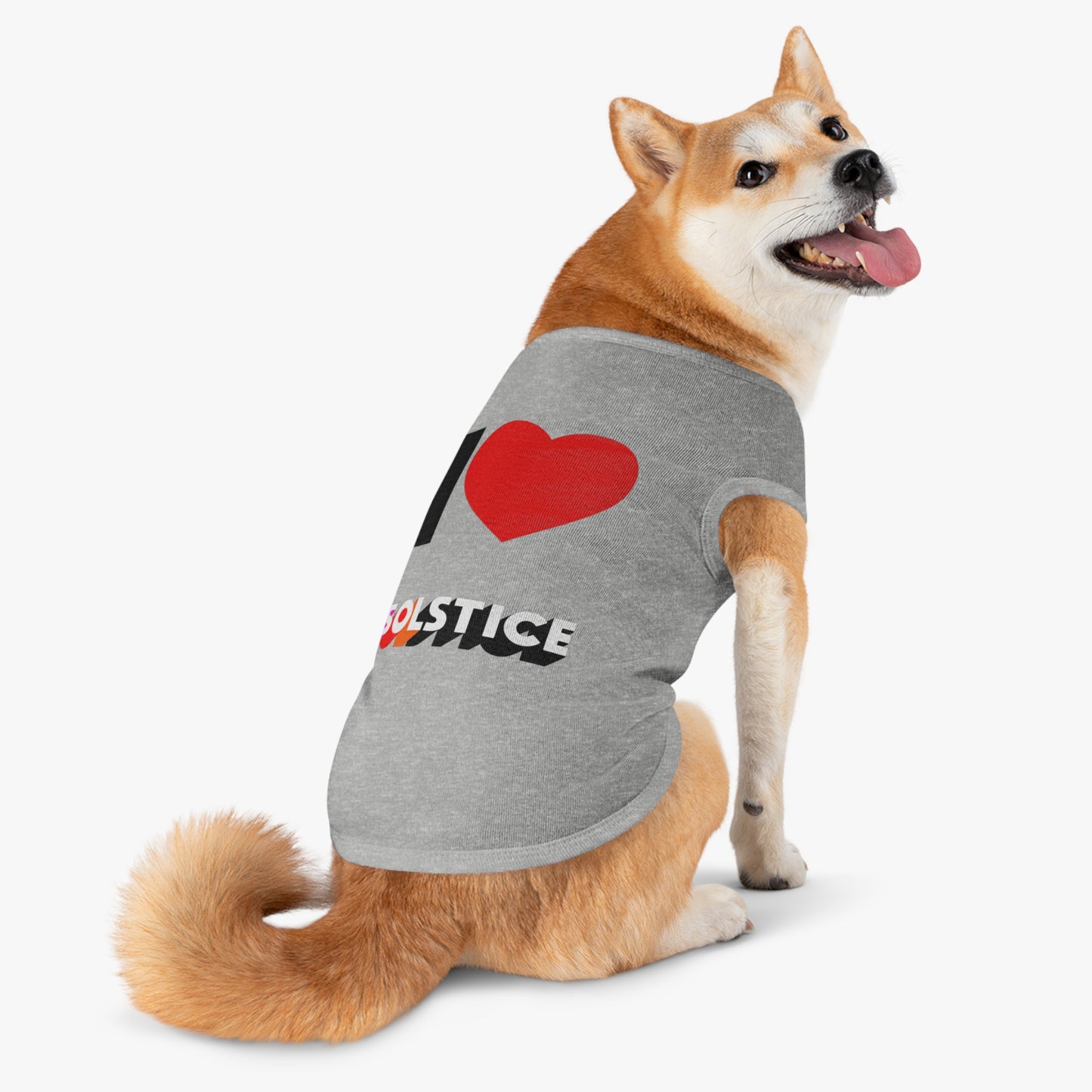 I LOVE SOLSTICE Pet Tank Top